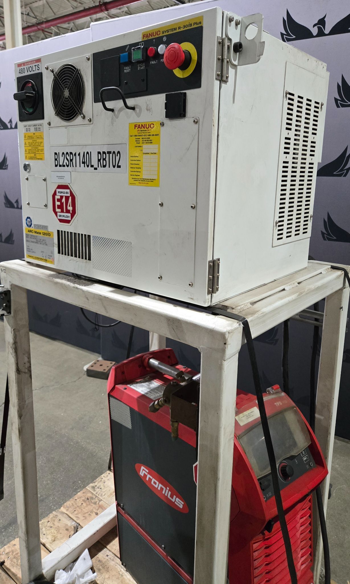 Fanuc Arc Mate 120iD Complete with R-30iB Plus Controller and TPS 400i Weld System - USED 15