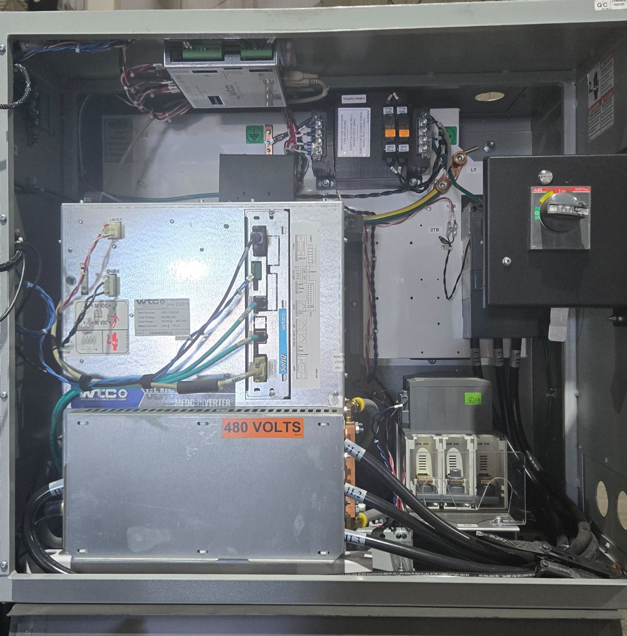 FANUC R-2000iB/210F Complete with R-30iA Controller & WTC WT6000 MFDC Inverter USED 14