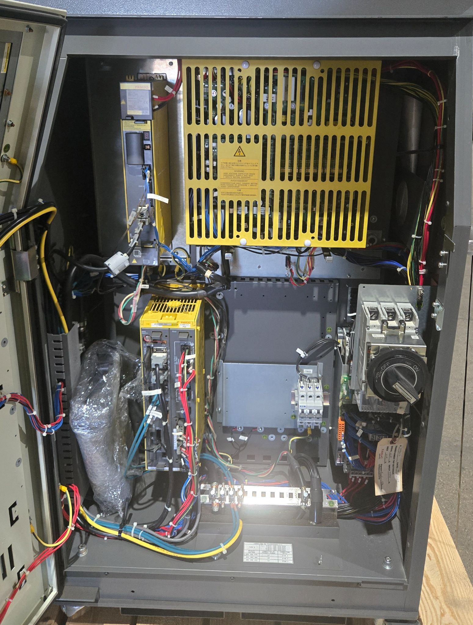 FANUC R-2000iB/210F Complete with R-30iA Controller & WTC WT6000 MFDC Inverter USED 15