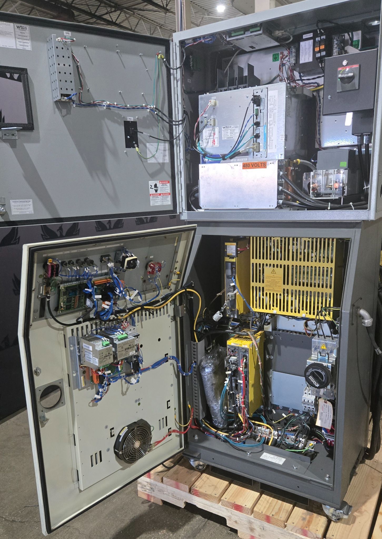 FANUC R-2000iB/210F Complete with R-30iA Controller & WTC WT6000 MFDC Inverter USED 14