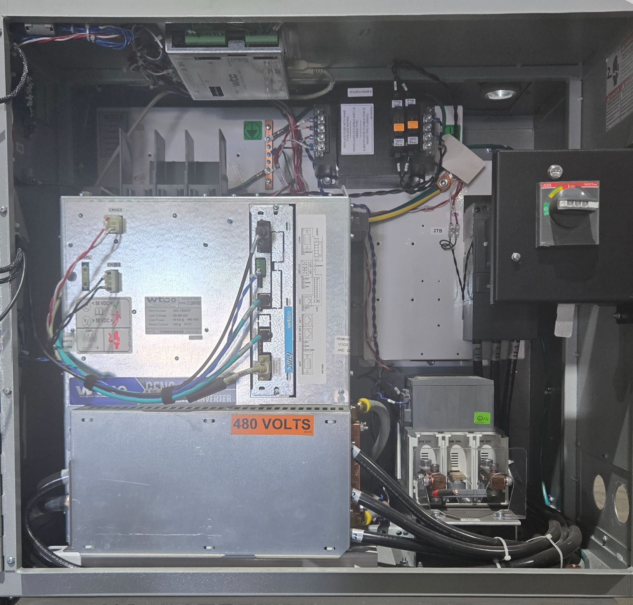 FANUC R-2000iB/210F Complete with R-30iA Controller & WTC WT6000 MFDC Inverter USED 15