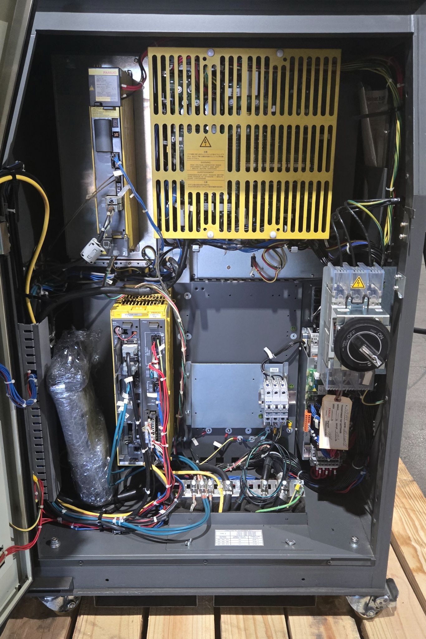 FANUC R-2000iB/210F Complete with R-30iA Controller & WTC WT6000 MFDC Inverter USED 16