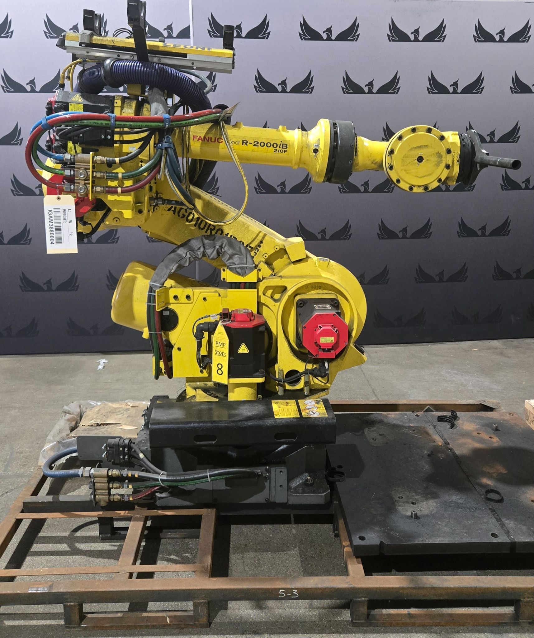 FANUC R-2000iB/210F Complete with R-30iB Controller & WTC Weld Controls USED 1