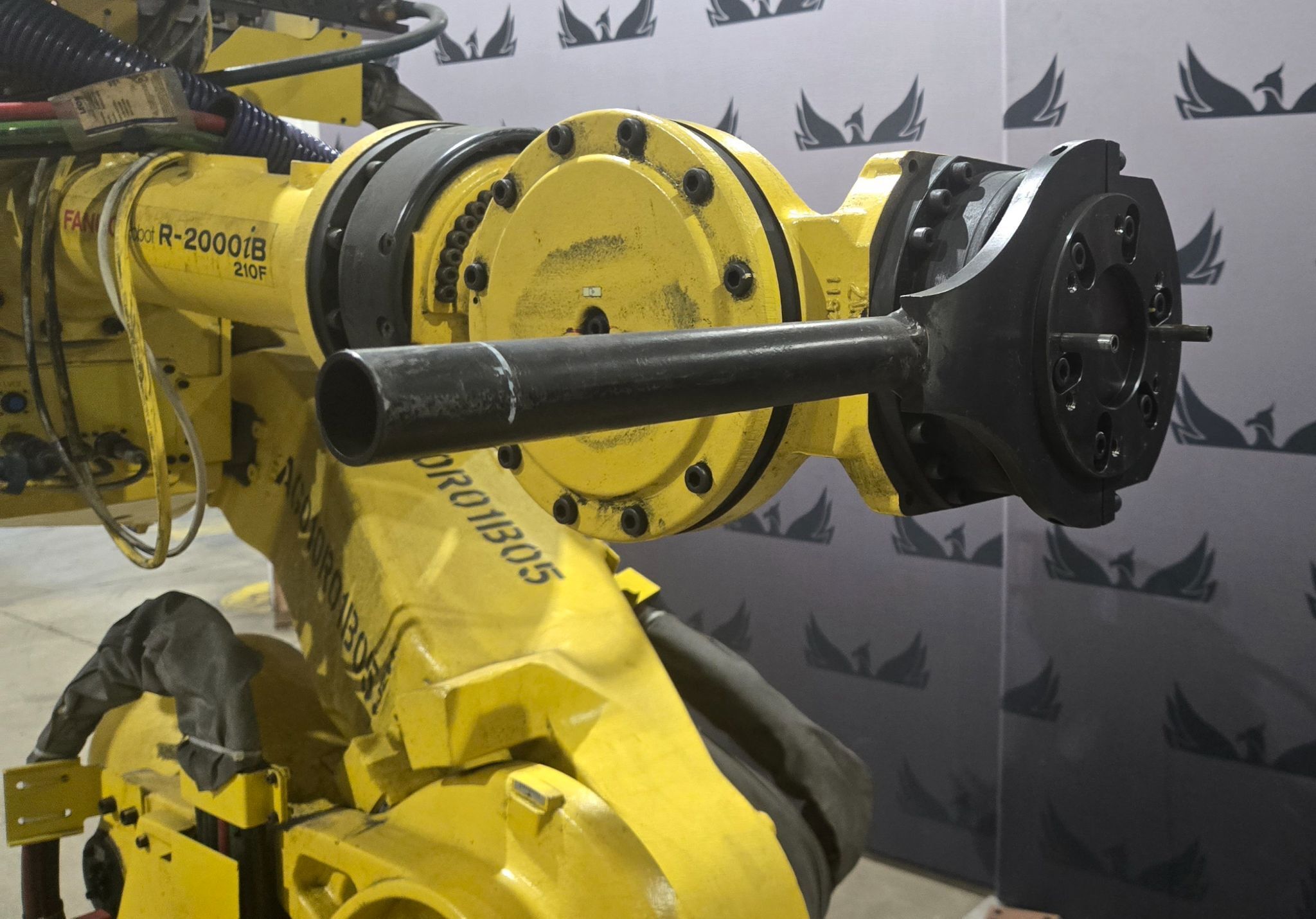 FANUC R-2000iB/210F Complete with R-30iB Controller & WTC Weld Controls USED 3