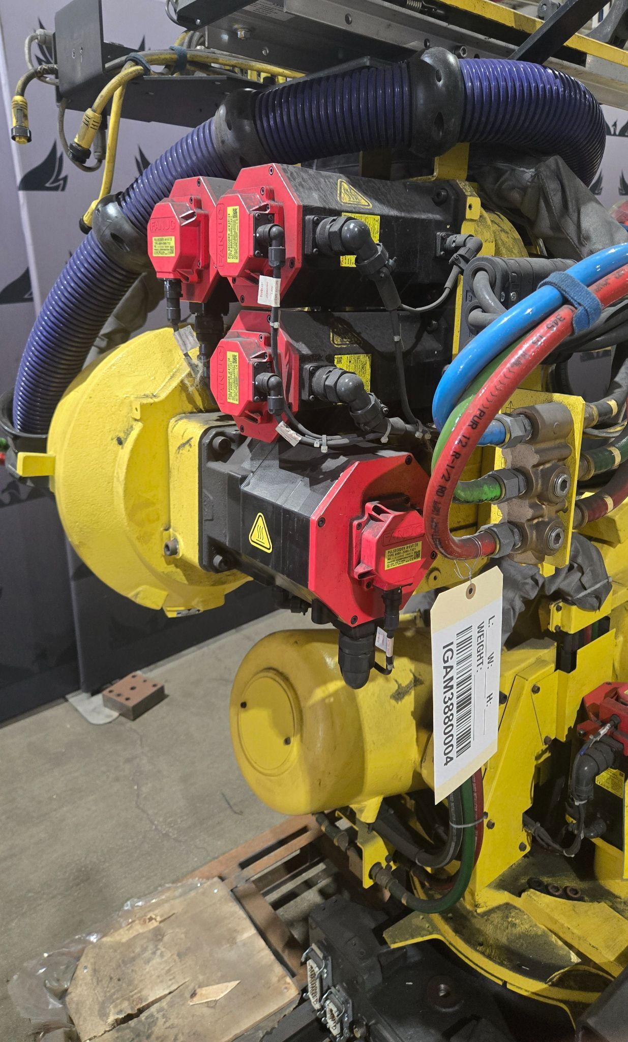 FANUC R-2000iB/210F Complete with R-30iB Controller & WTC Weld Controls USED 6