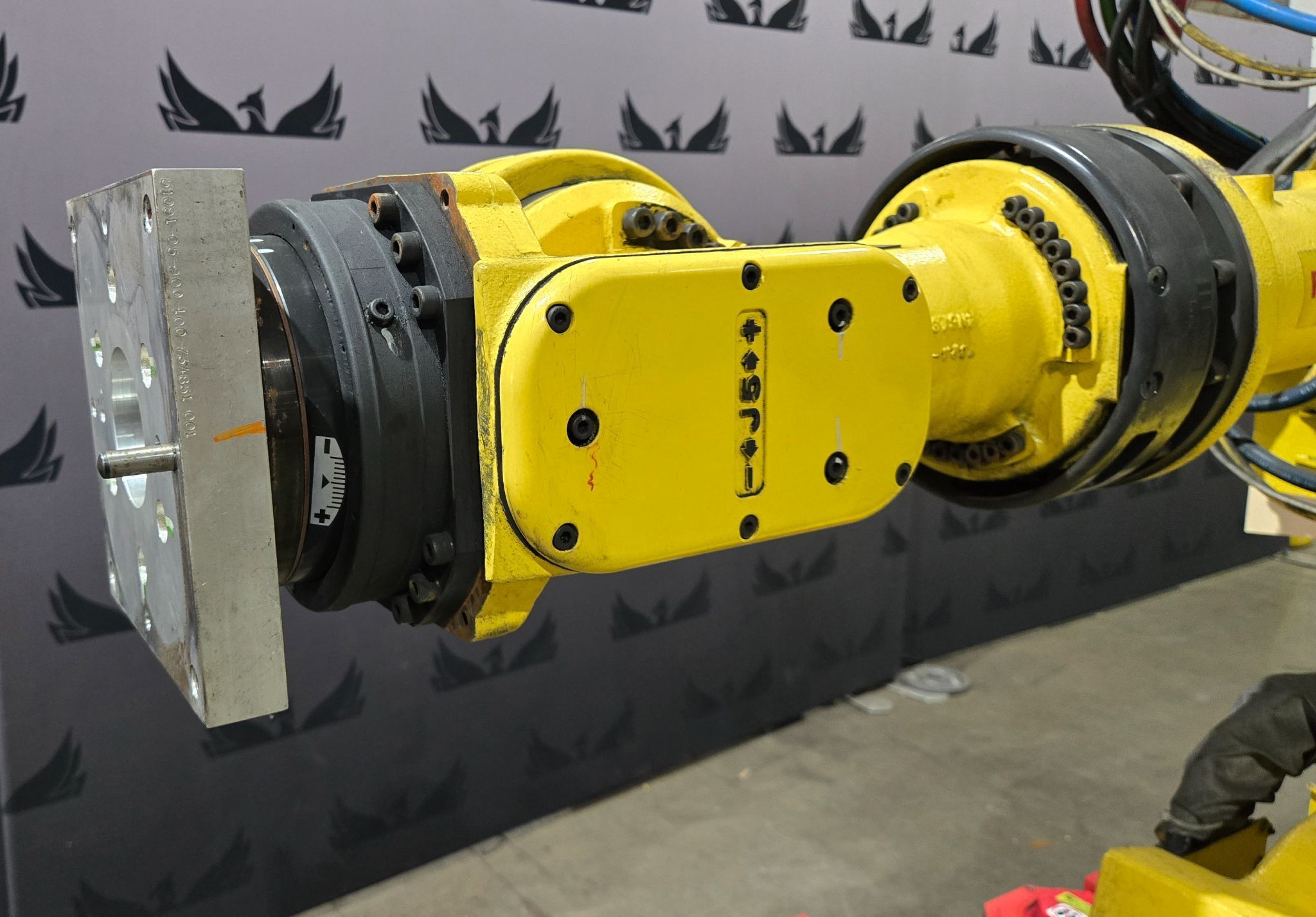 FANUC R-2000iB/210F Robot Complete with R-30iB Controller & WTC Weld Controller USED 2