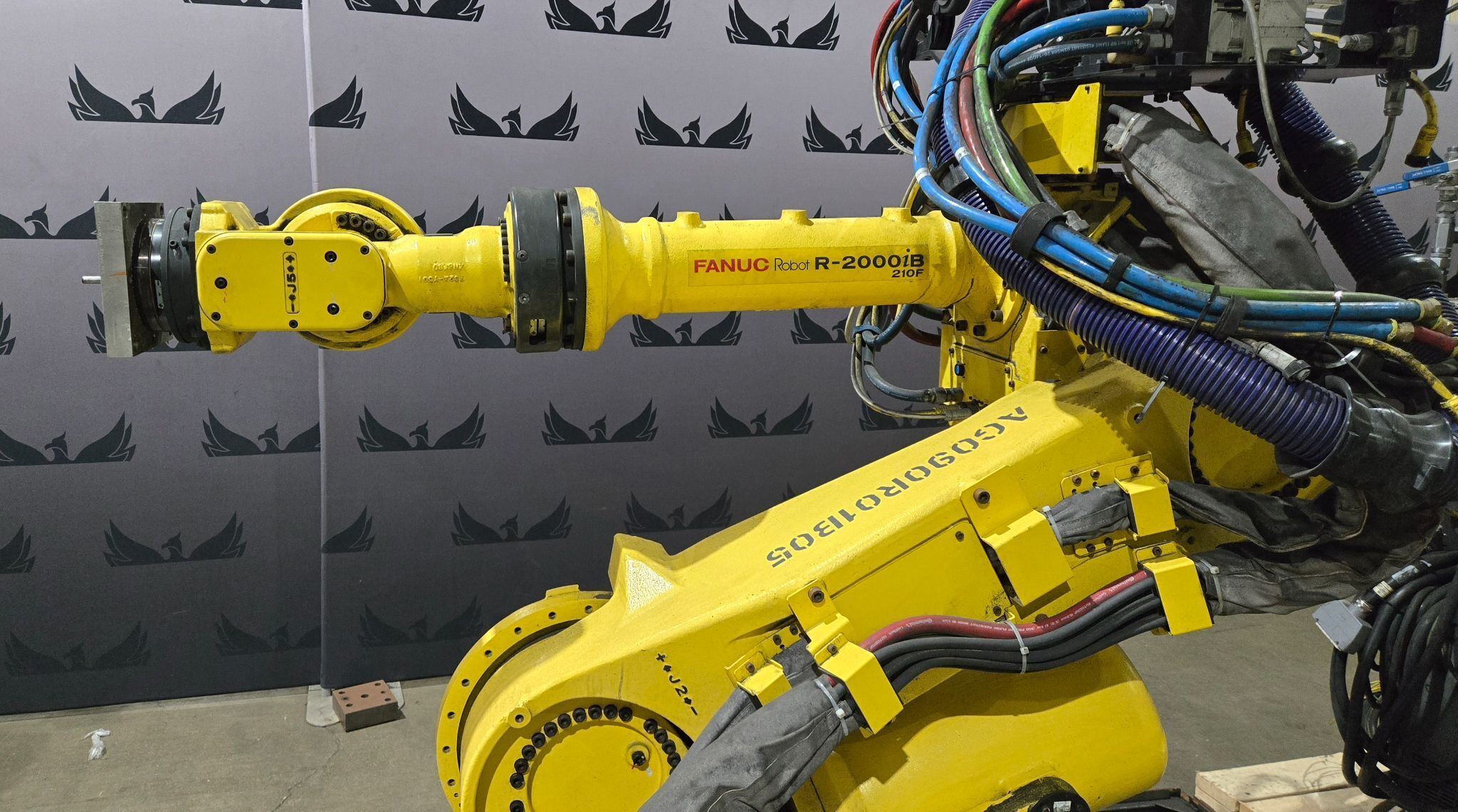 FANUC R-2000iB/210F Robot Complete with R-30iB Controller & WTC Weld Controller USED 3