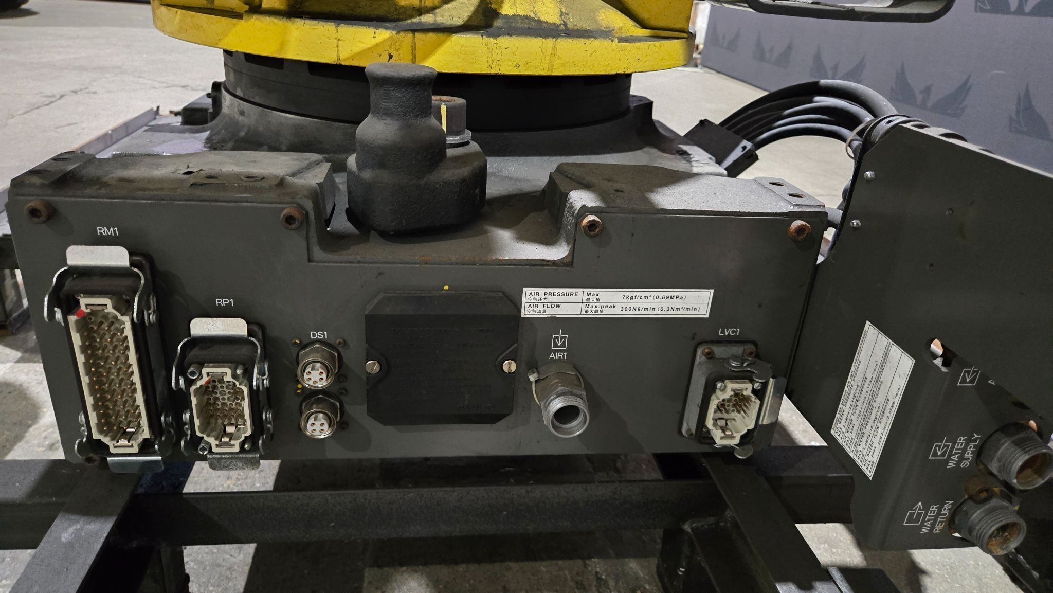 FANUC R-2000iB/210F Robot Complete with R-30iB Controller & WTC Weld Controller USED 8