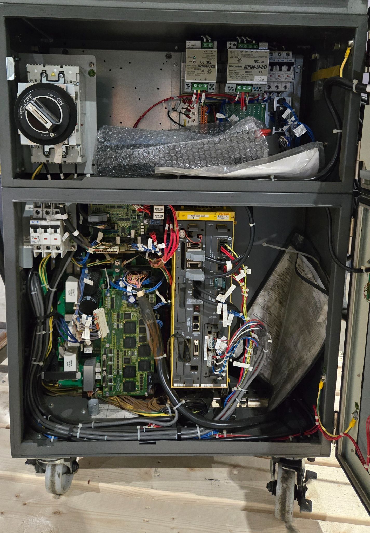 FANUC R-2000iB/210F Robot Complete with R-30iB Controller & WTC Weld Controller USED 15