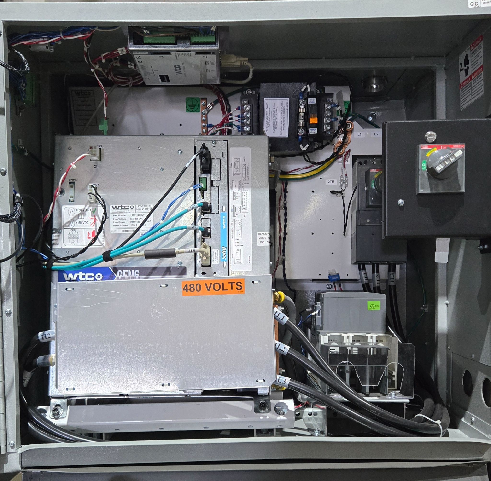 FANUC R-2000iB/210F Complete with R-30iA Controller & WTC WT6000 MFDC Inverter - USED 15