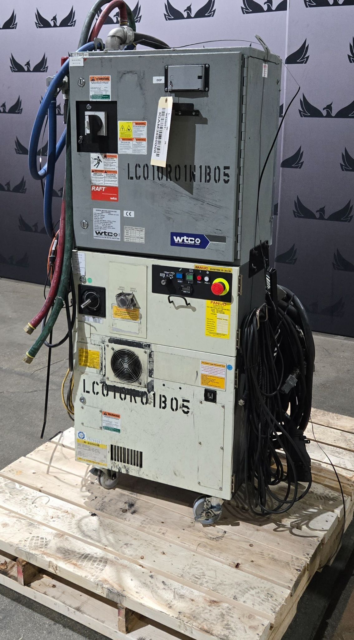FANUC R-2000iB/210F Complete with R-30iB Controller & WTC Gen 6 MFDC Inverter USED 9