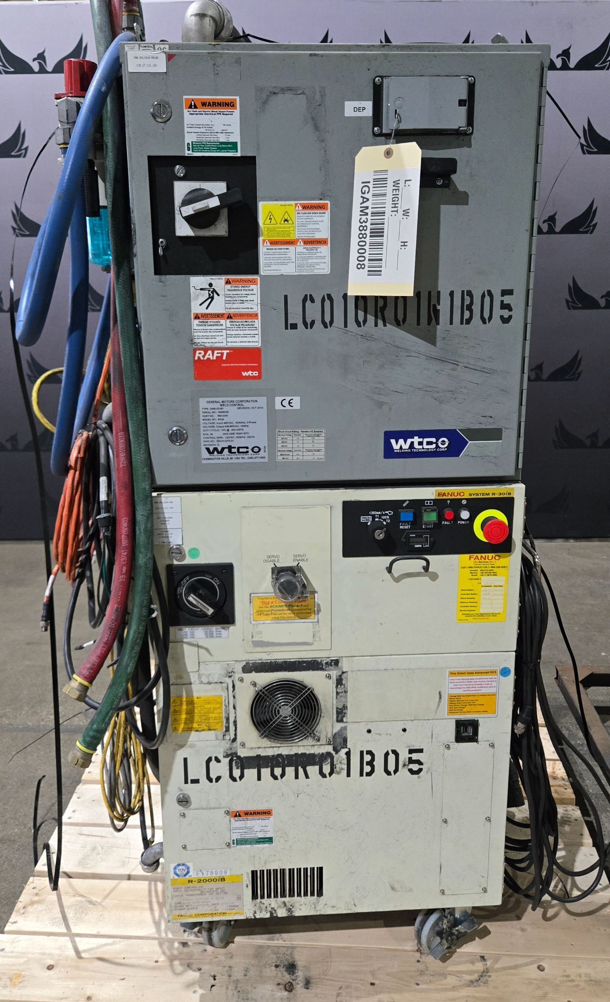 FANUC R-2000iB/210F Complete with R-30iB Controller & WTC Gen 6 MFDC Inverter USED 11