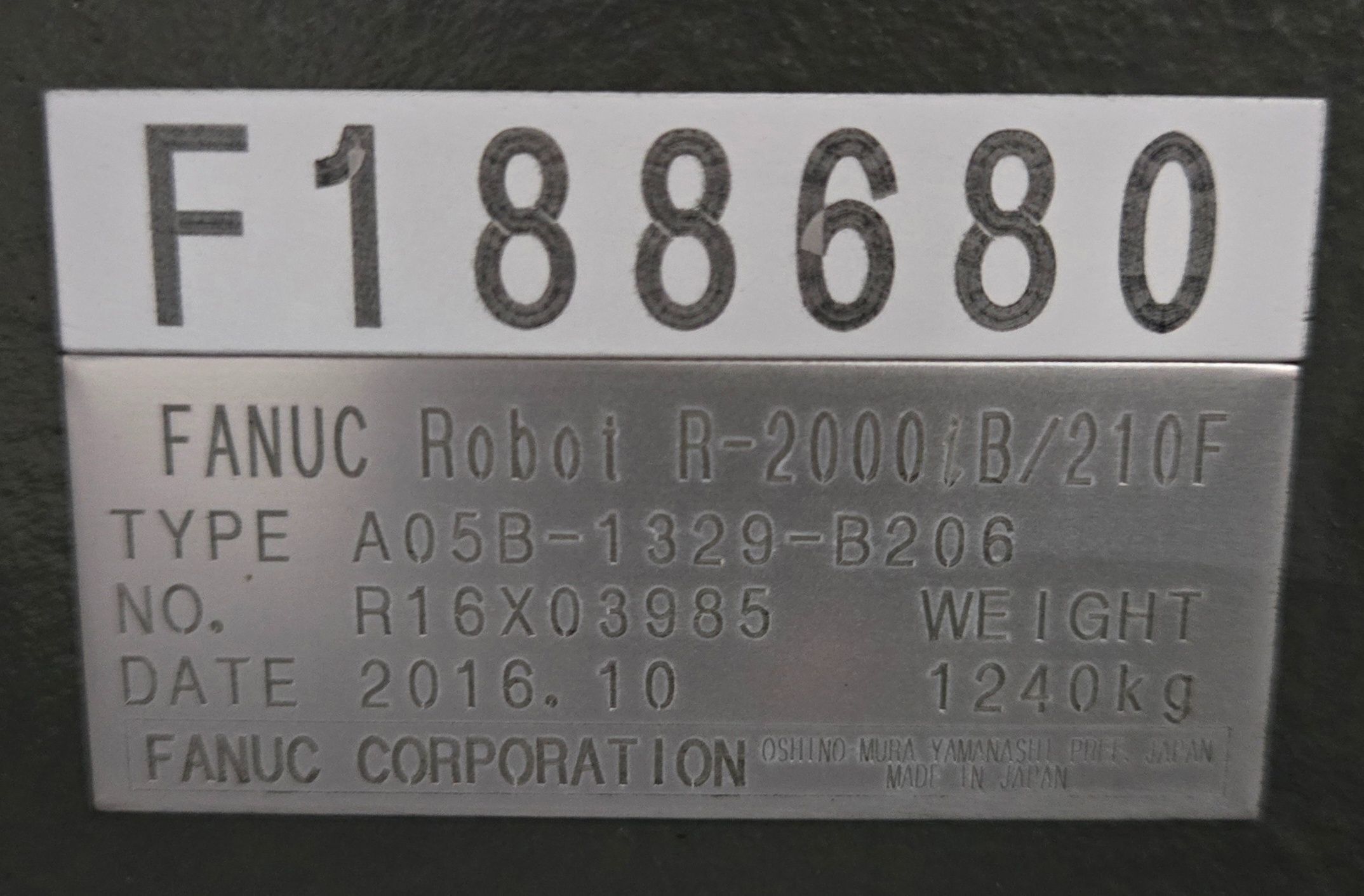 FANUC R-2000iB/210F Robot with R-30iB Controller NEW 8