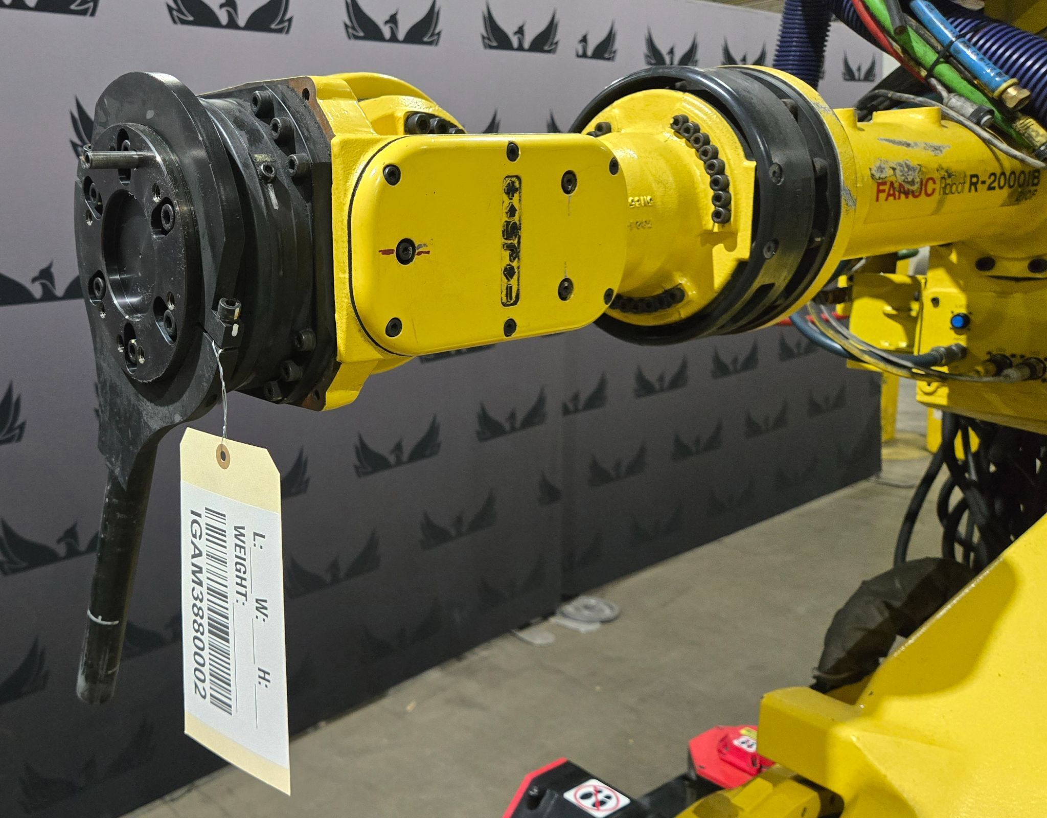 FANUC R-2000iB/210F Complete with R-30iB Controller & WTC Weld Controls USED 2