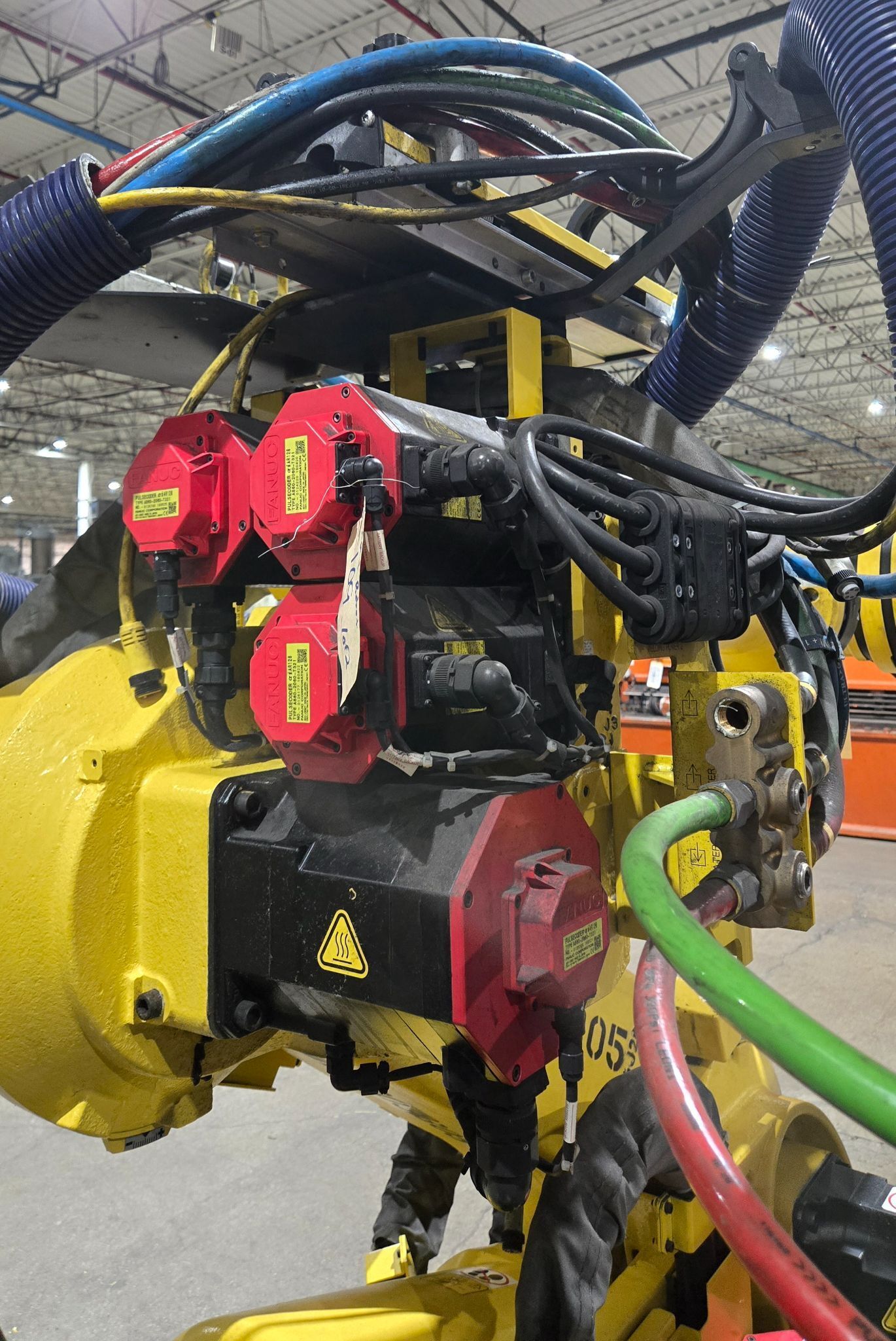 FANUC R-2000iB/210F Complete with R-30iB Controller & WTC Weld Controls USED 5