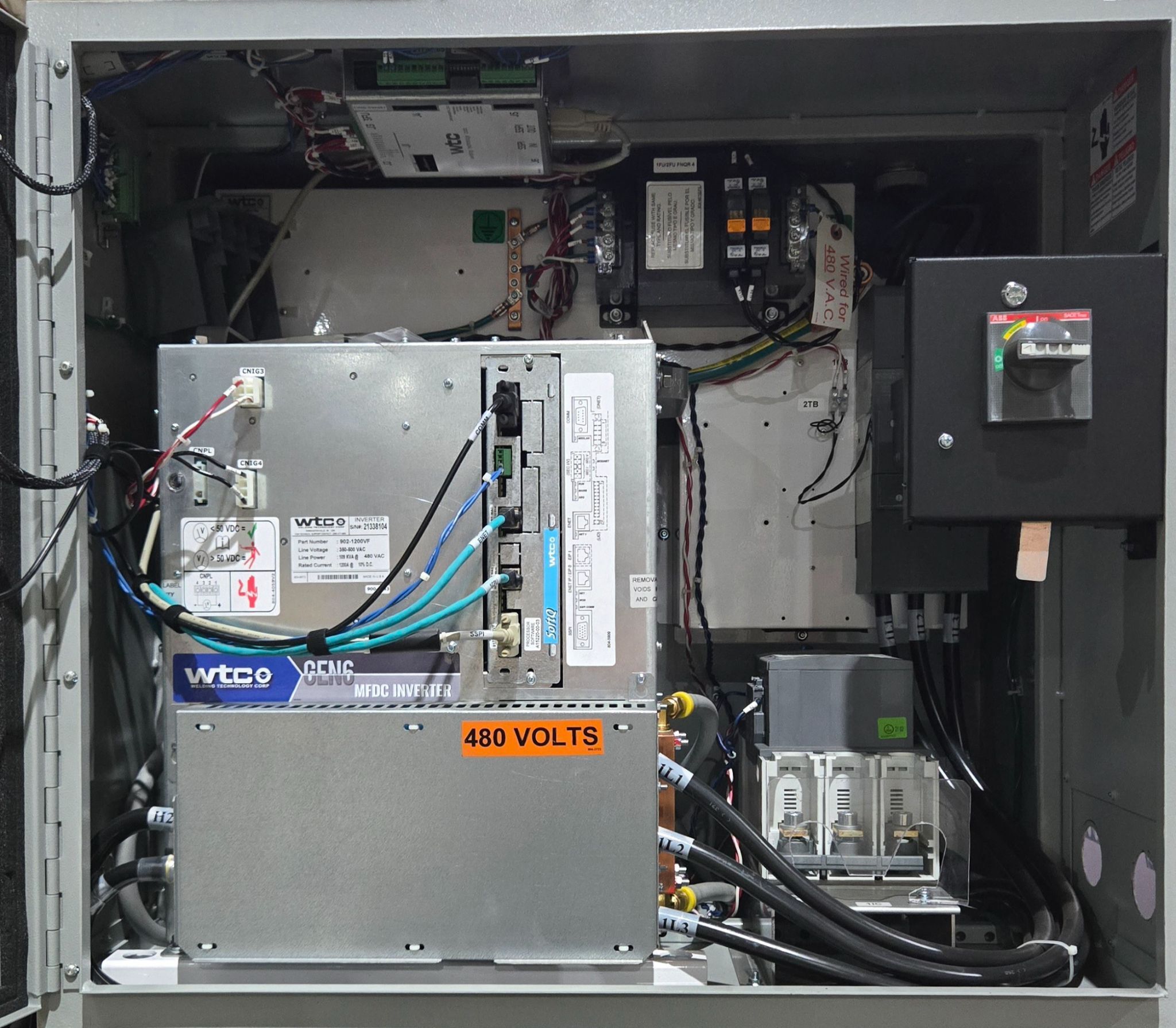 FANUC R-2000iB/210F Complete with R-30iA Controller & WTC WT6000 MFDC Inverter USED 14
