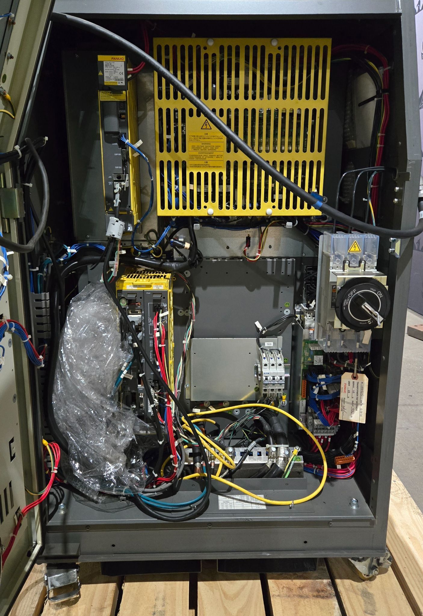FANUC R-2000iB/210F Complete with R-30iA Controller & WTC WT6000 MFDC Inverter USED 15