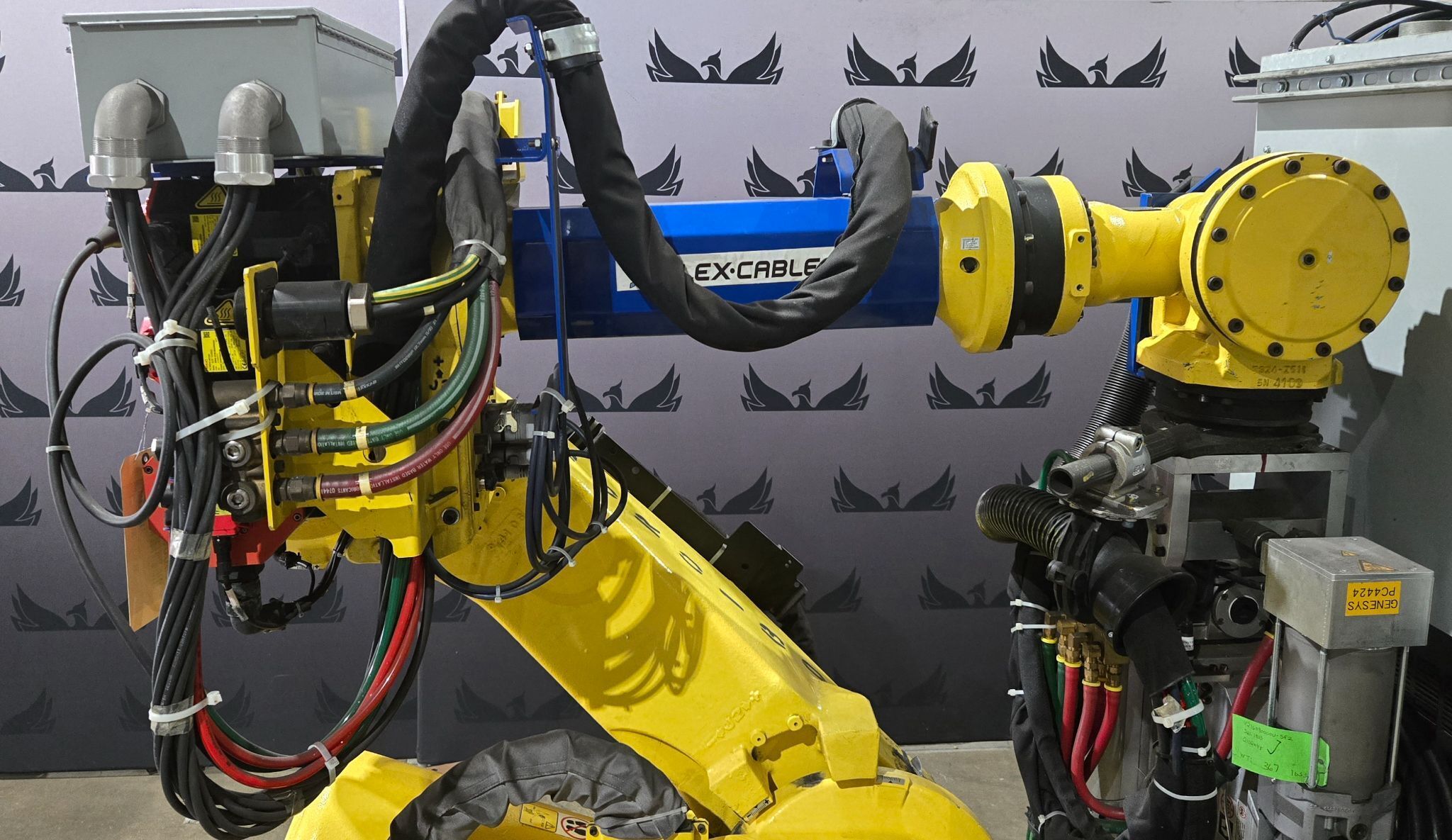 FANUC R-2000iB/210F Complete with R-30iA Controller & WTC WT6000 MFDC Inverter USED 4