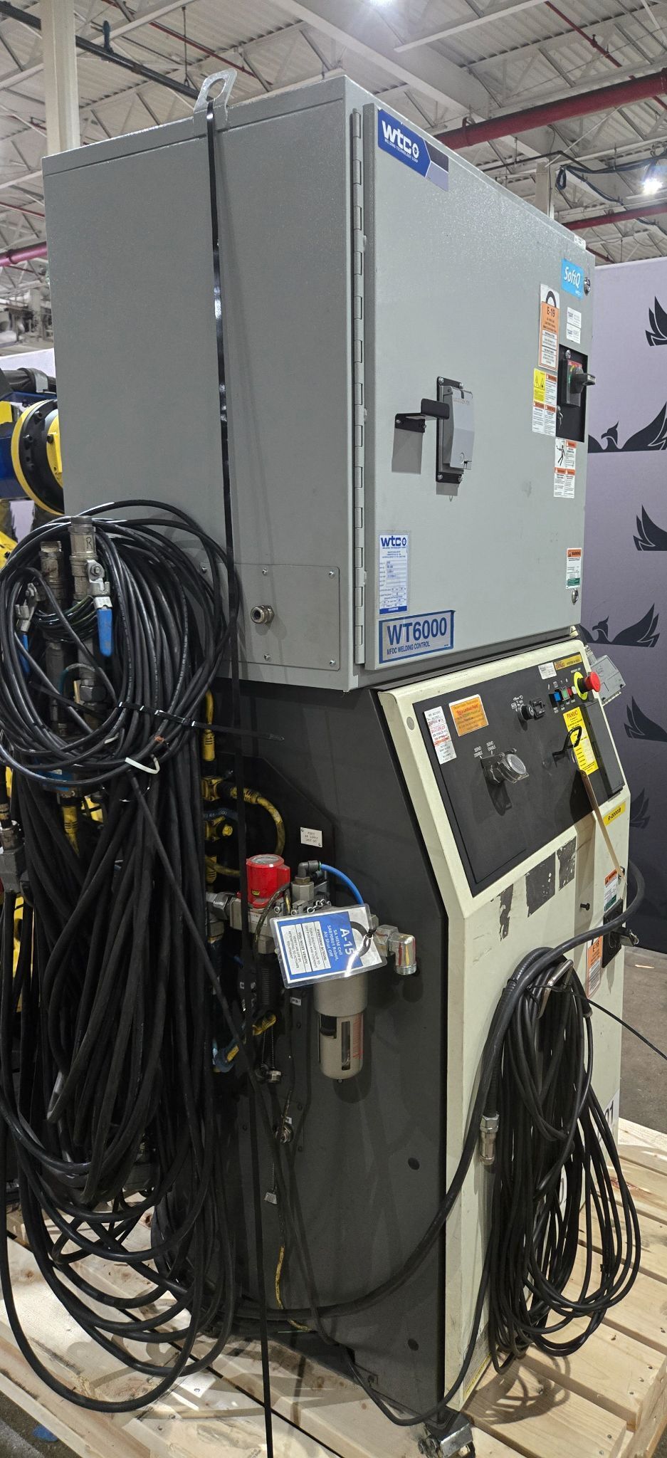 FANUC R-2000iB/210F Complete With R-30iA Controller & WT6000 Inverter USED 11
