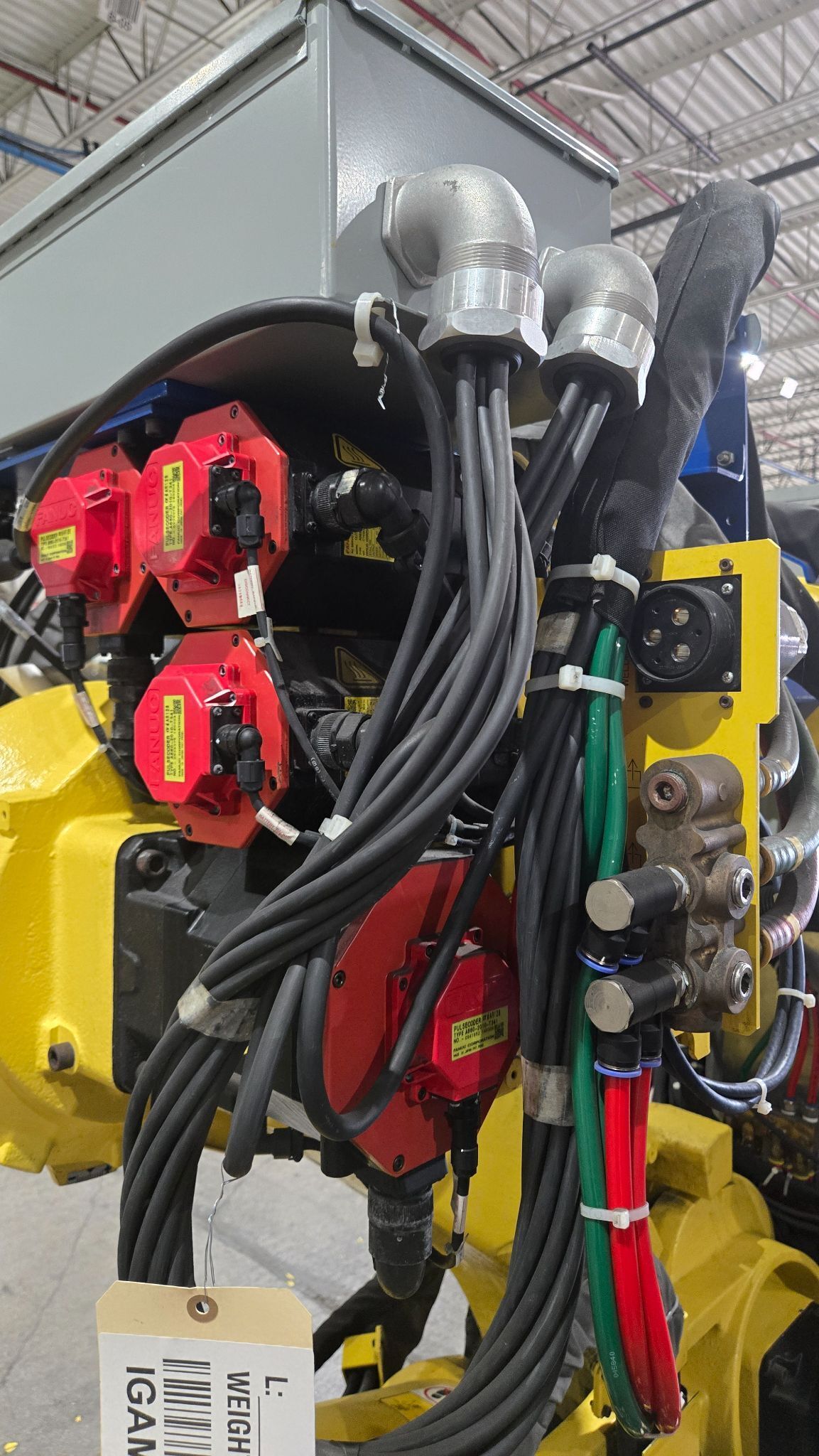 Fanuc R-2000iB/210F Complete with R-30iA Controller & WTC MFDC Inverter USED 6