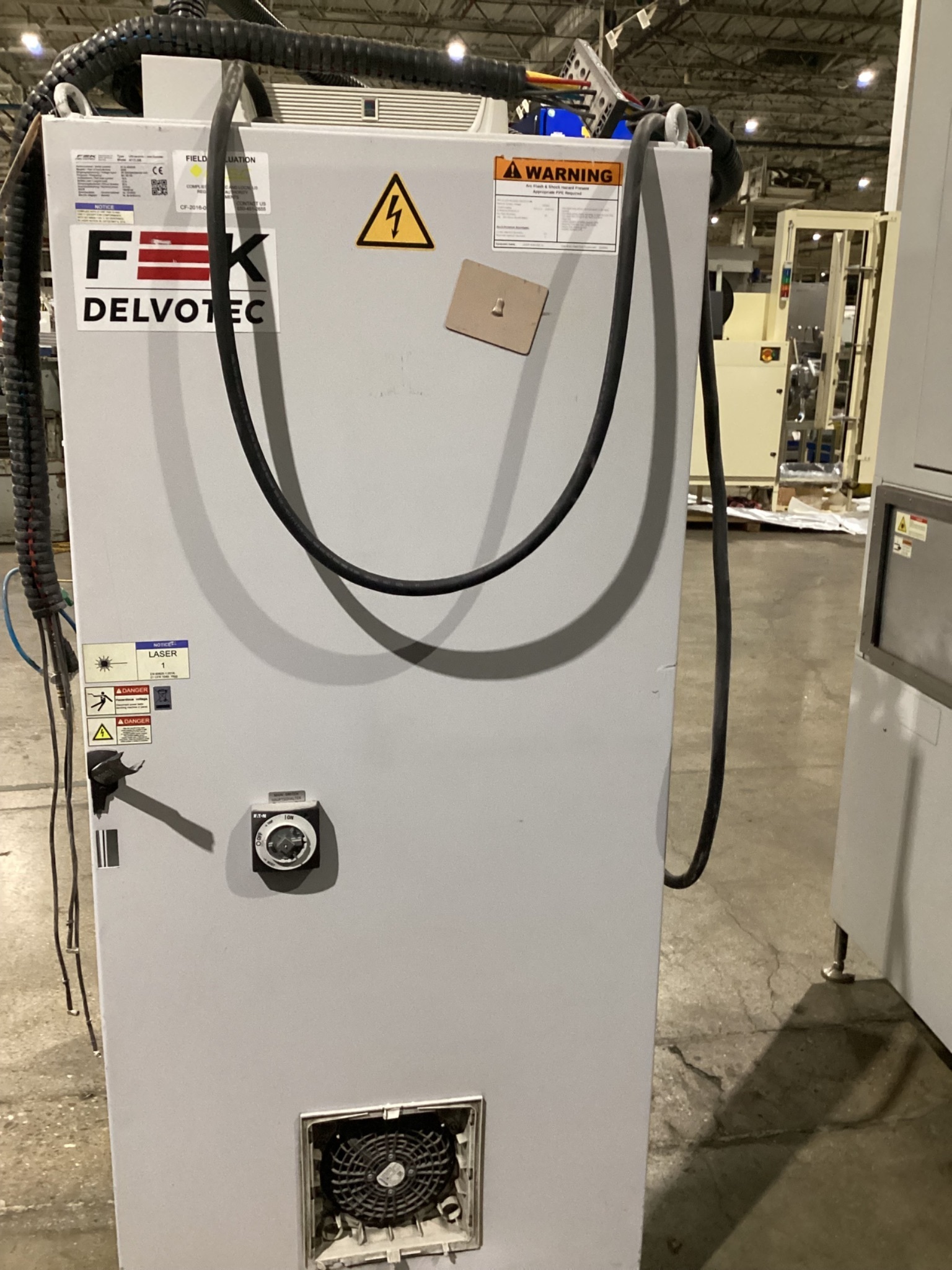 F&K DELVOTEC M17LSB Ultrasonic Laser Wire Bonder With Control Cabinet USED 3