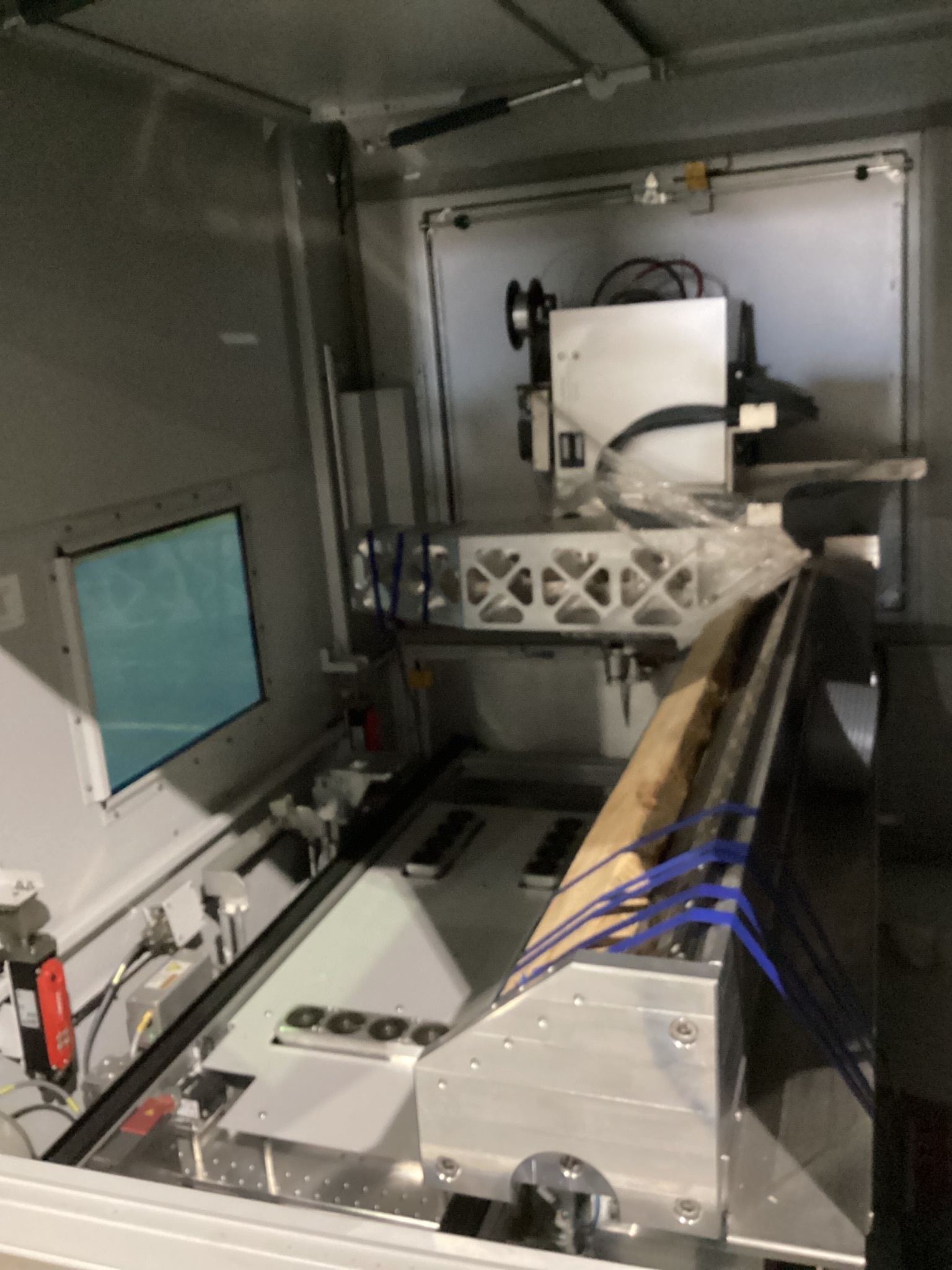 F&K DELVOTEC M17LSB Ultrasonic Laser Wire Bonder With Control Cabinet USED 2
