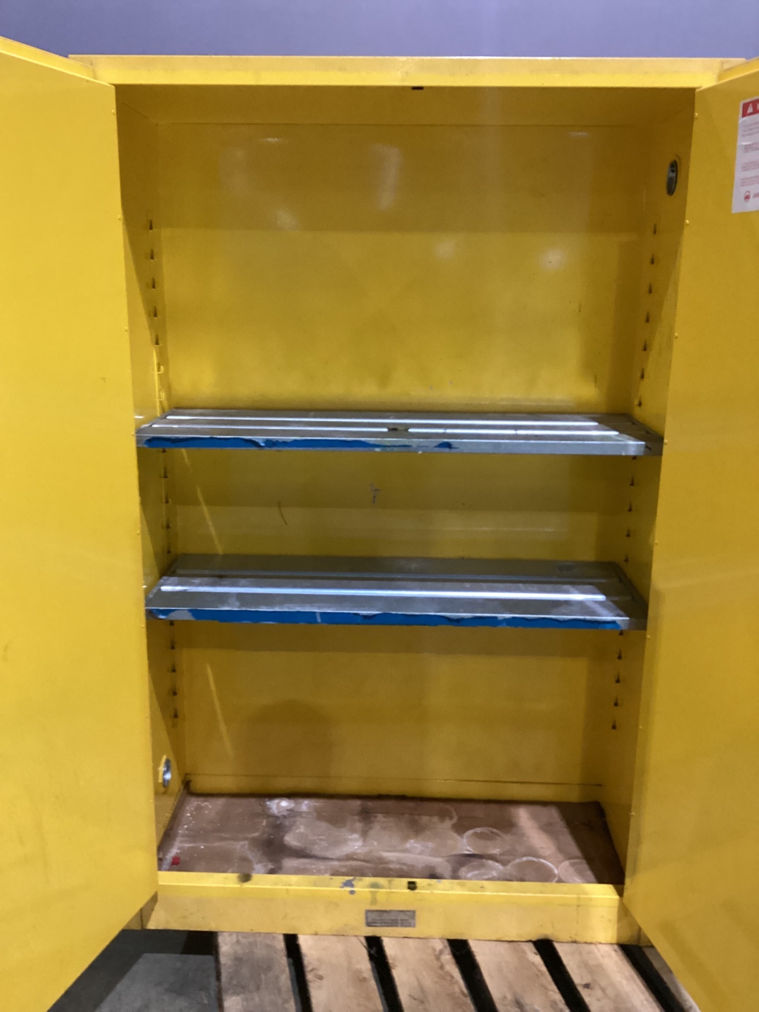 Justrite 25995 Flammable Liquid Storage Cabinet USED 6