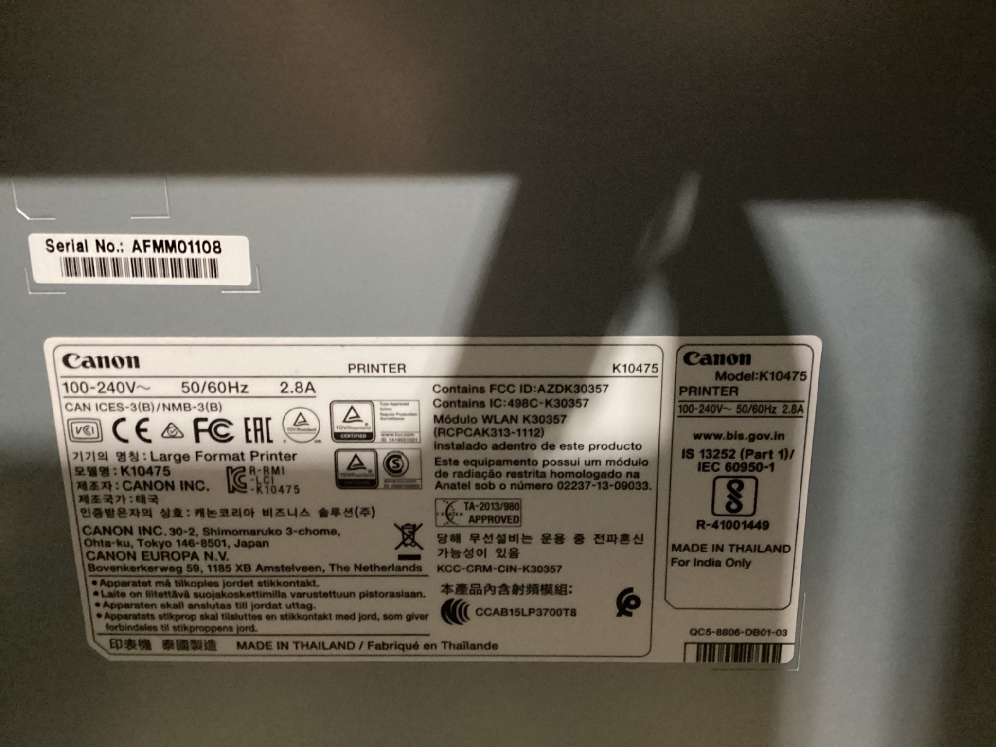 Canon imagePROGRAF TX-4000 MFP with Colortrac T36 Scanner USED 1