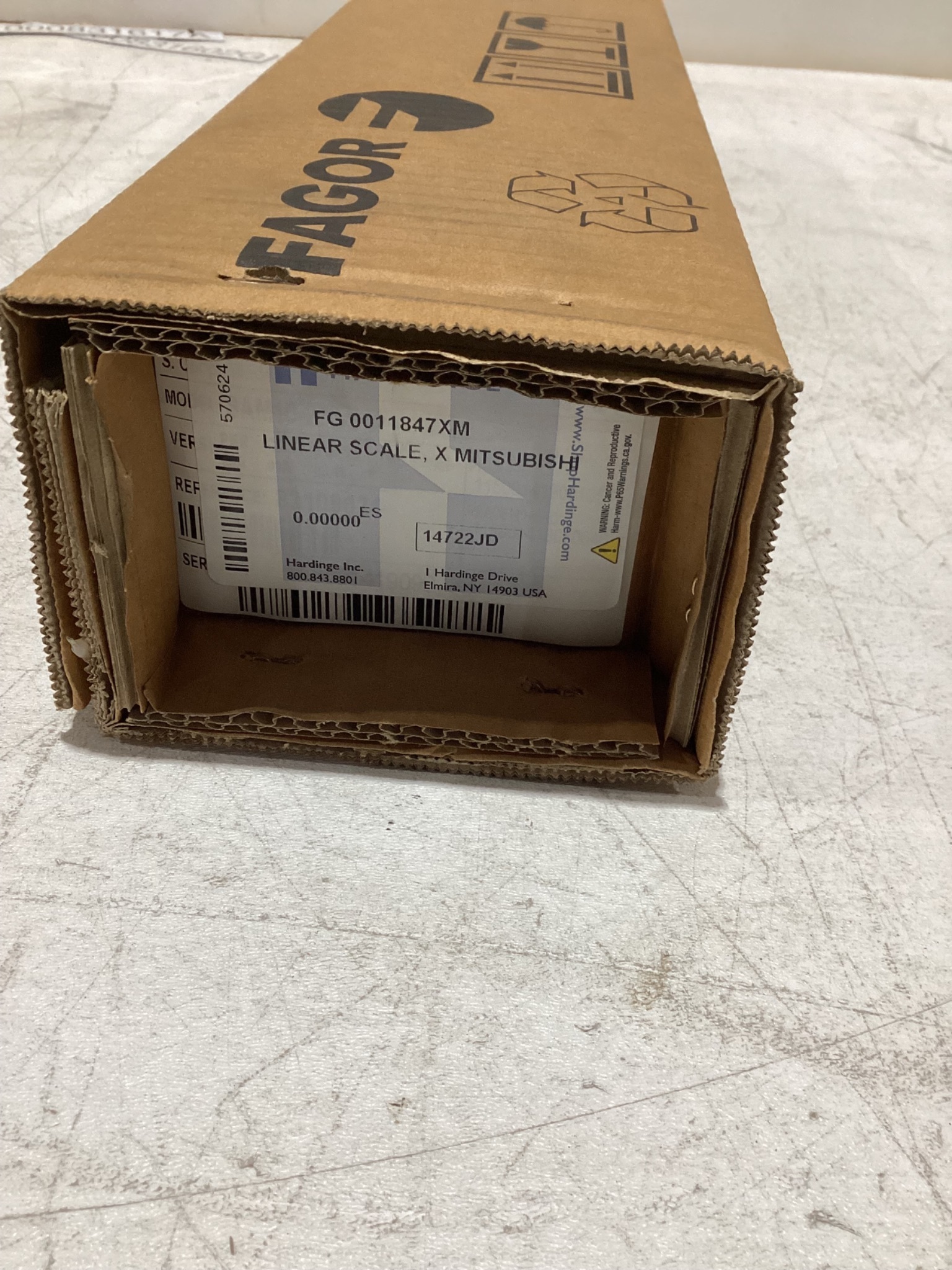 FAGOR SAM10-220-3 LINEAR ENCODER SCALE 220MM 3M CABLE NEW 2