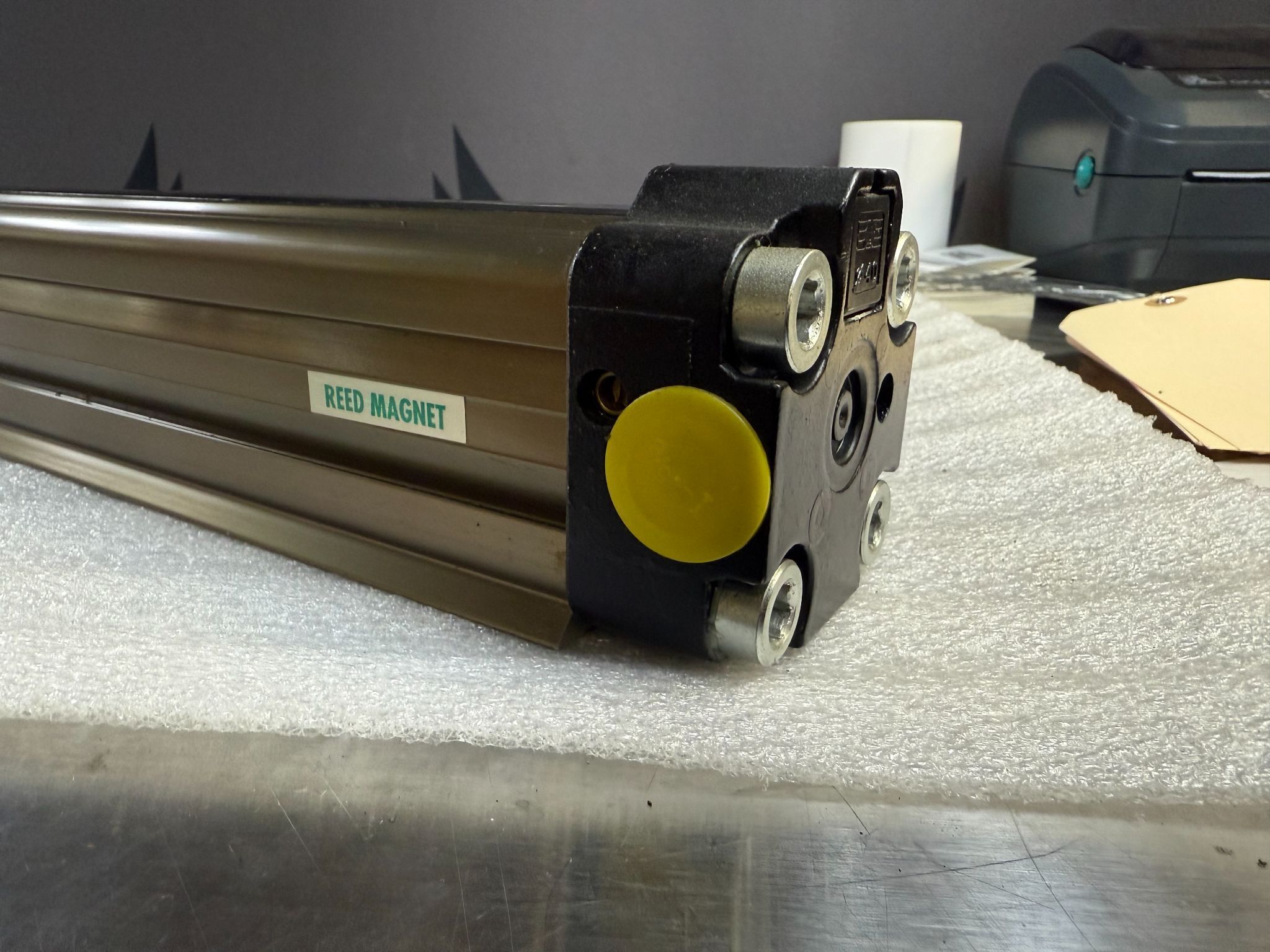 ASCO NUMATICS S1055400028AMO Rodless Pneumatic Actuator, Bore: 40mm, Stroke: 28" NEW 5