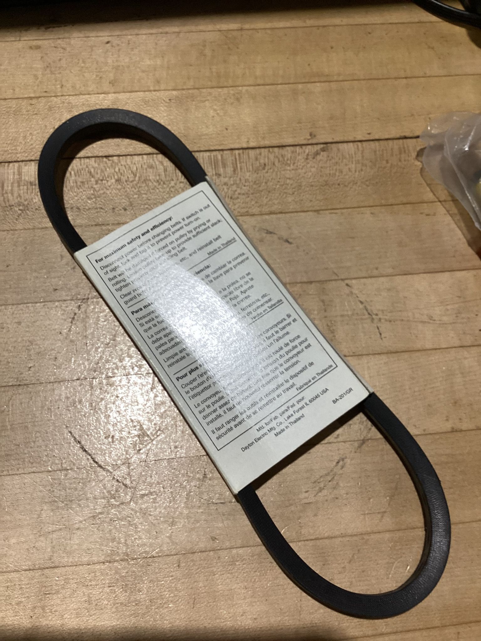 DAYTON 4L290T Premium V‑Belt NEW 0