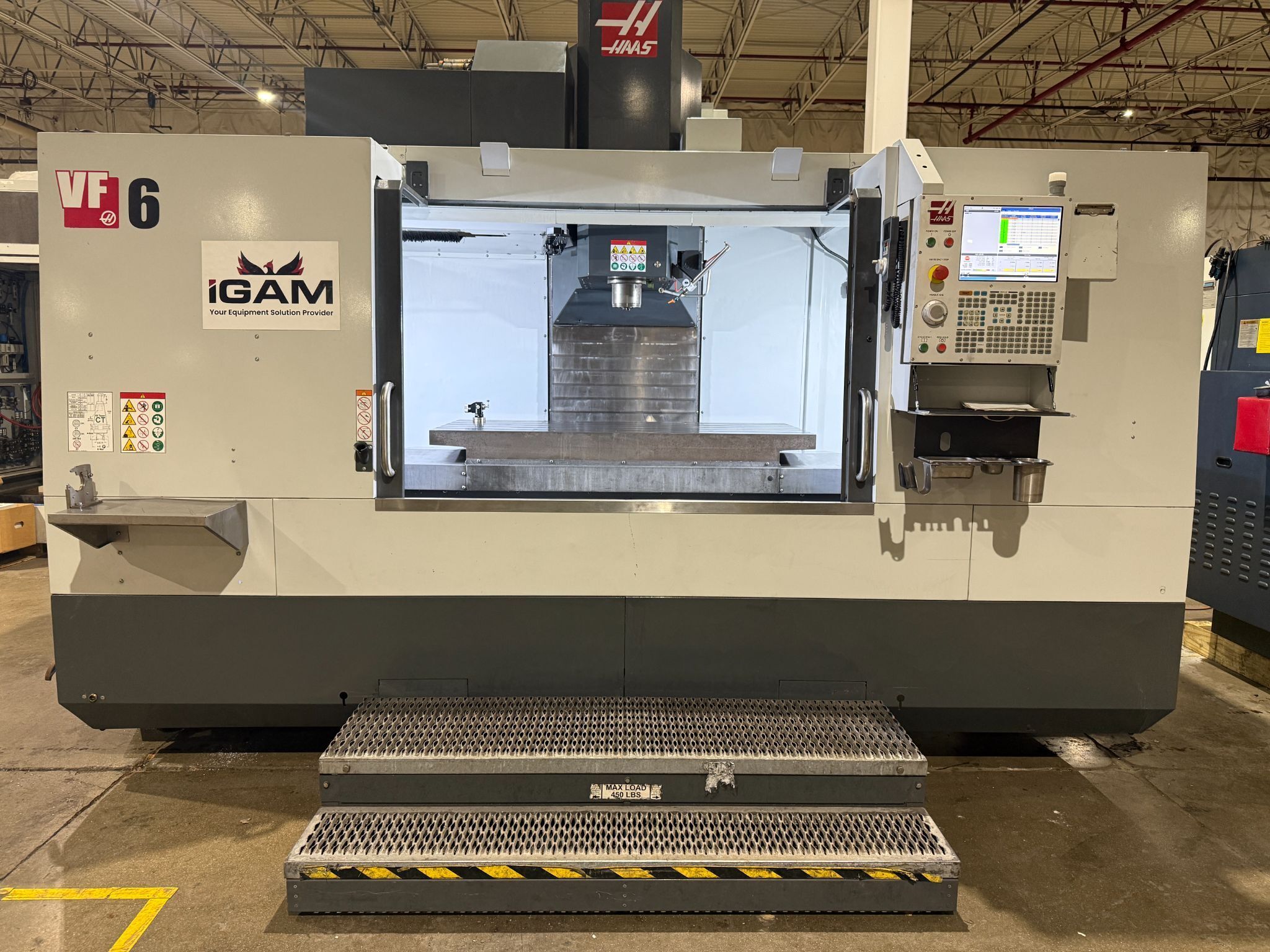 2019 HAAS VF-6/40 CNC VERTICAL MACHINING CENTER - USED 0