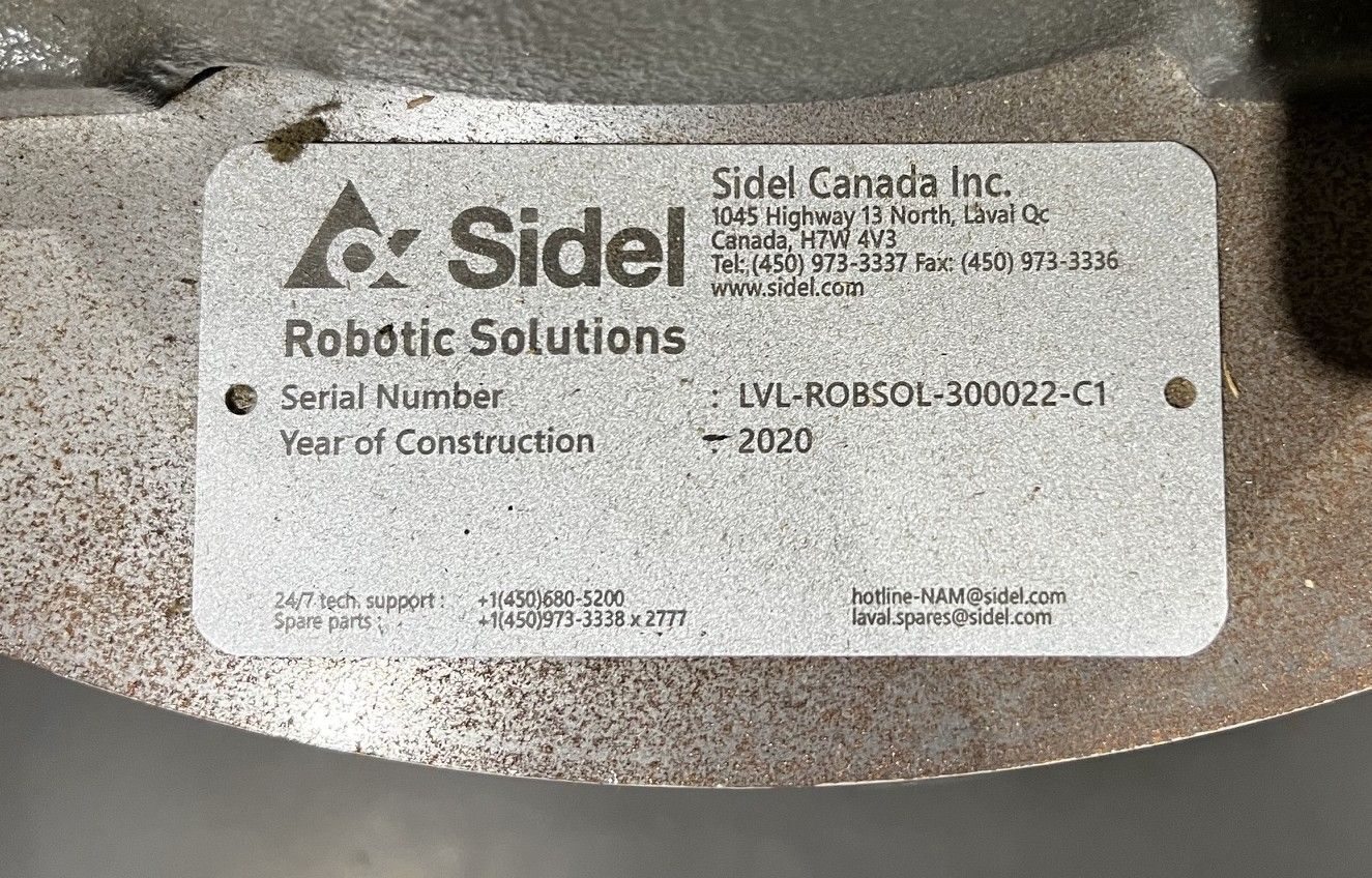 SIDEL PVLM35 Robotic Case Palletizer with FANUC M-20iA/35M Complete USED 14