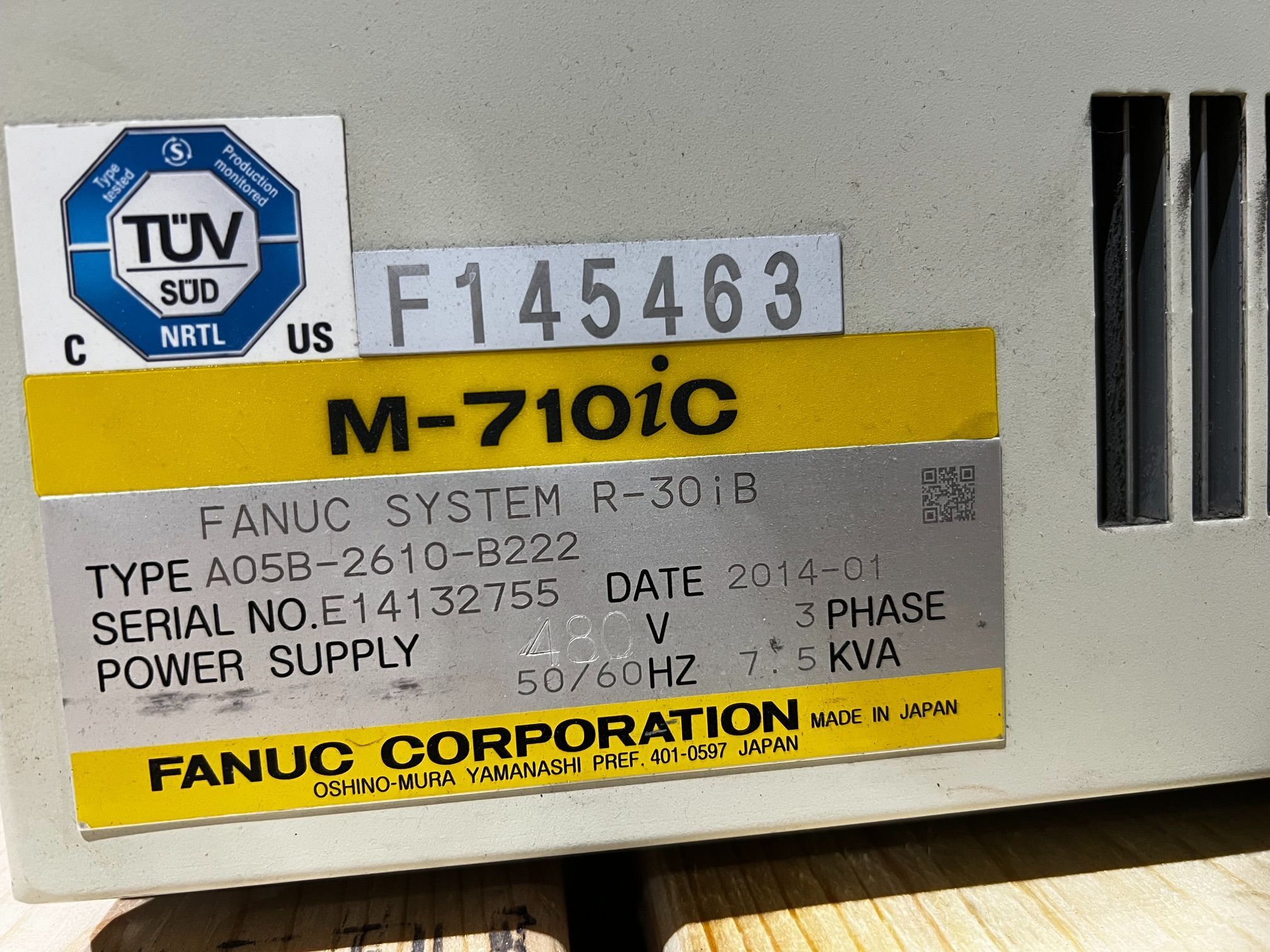 FANUC M-710iC/50 Complete With R-30iB Controller USED 8
