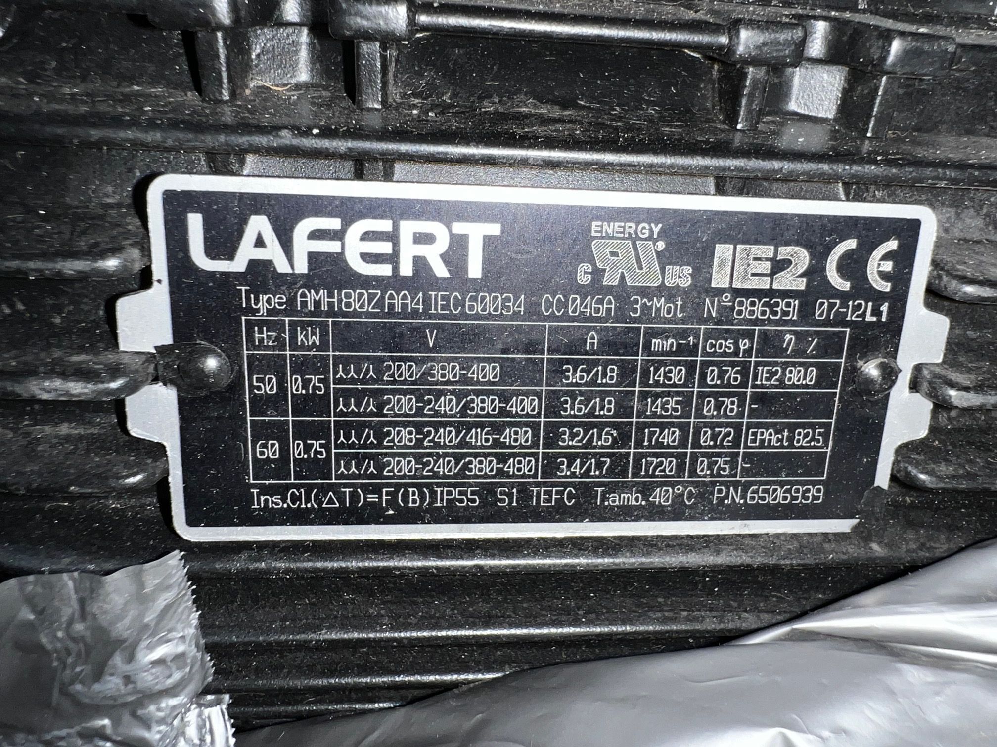 METALLURGICAL HIGH VACUUM D25B Rotary Vane Vacuum Pump USED 6