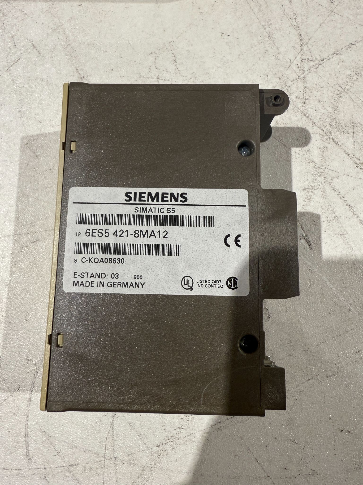 SIEMENS 6ES5 421-8MA12 DIGITAL INPUT NEW WITH BOX 4