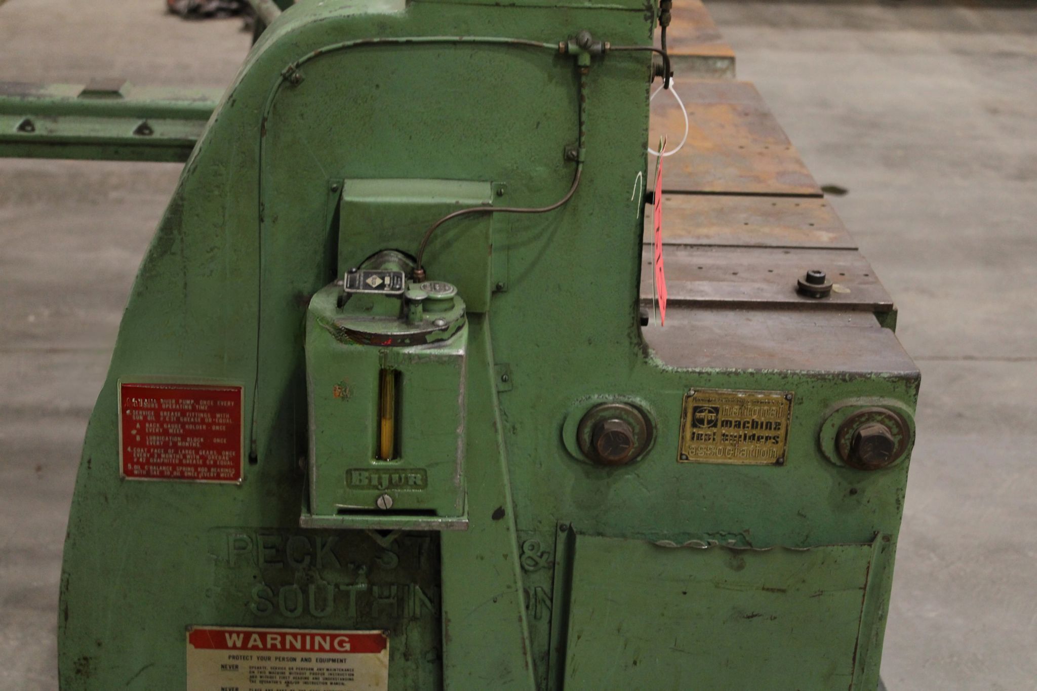 Pexto 14-U-6G 6' x 14 Gauge Power Shear USED 2