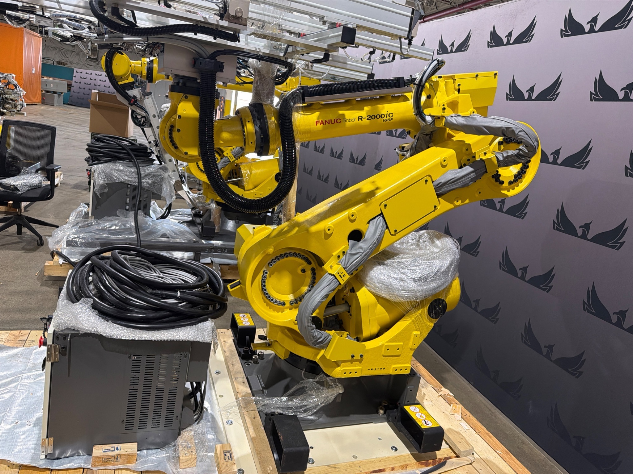 FANUC R-2000iC/165F Complete with R-30iB Plus Controller USED 2