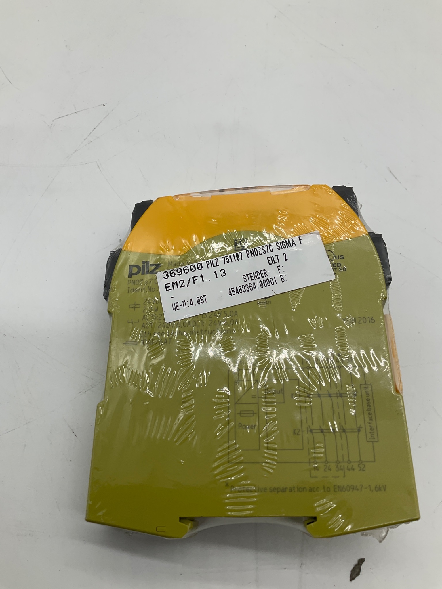 PILZ PNOZ S7C 751107 Safety Relay NEW 4