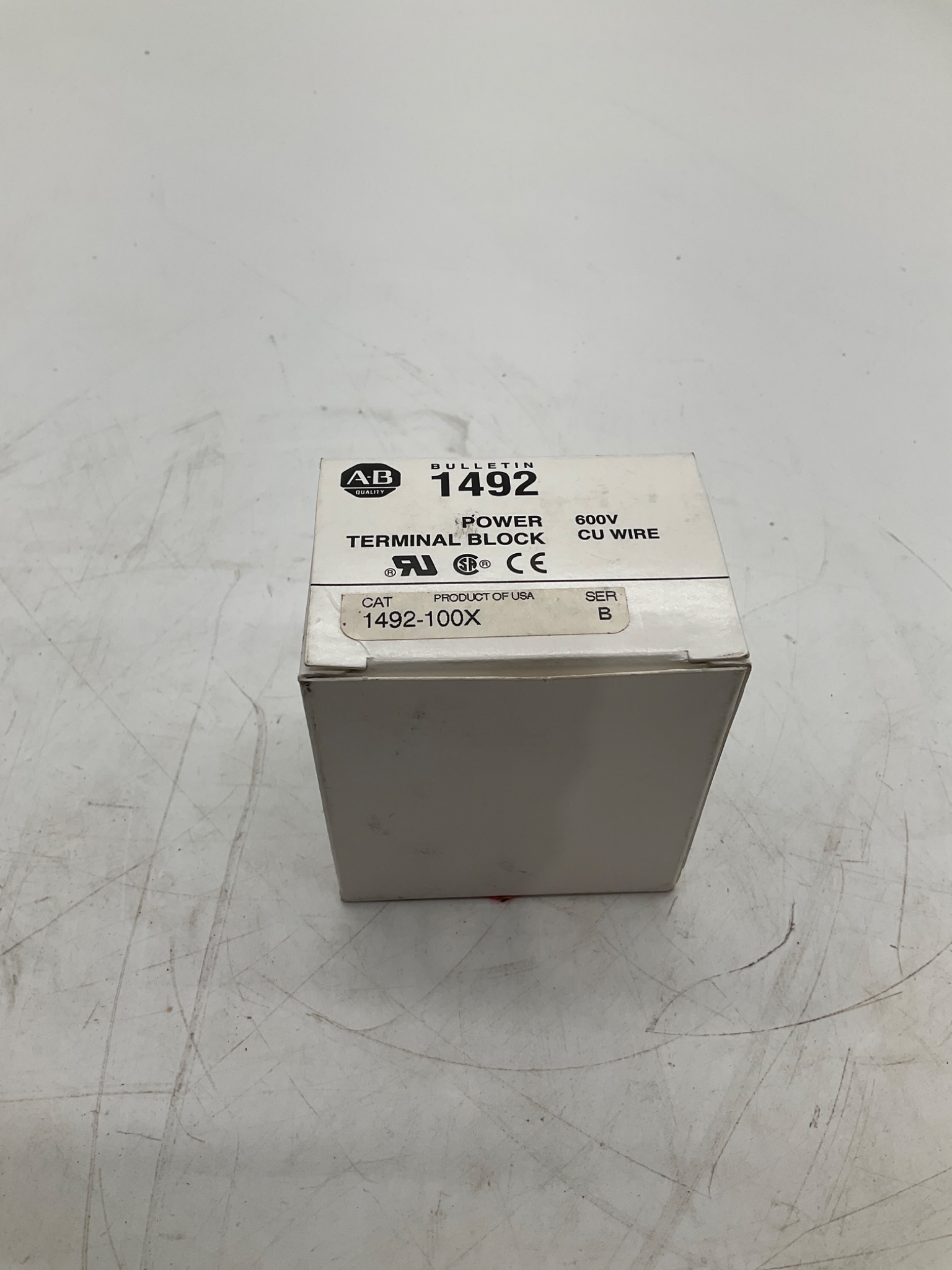 ALLEN-BRADLEY 1492-100X Power Terminal Block Series B 175A 600V NEW 5