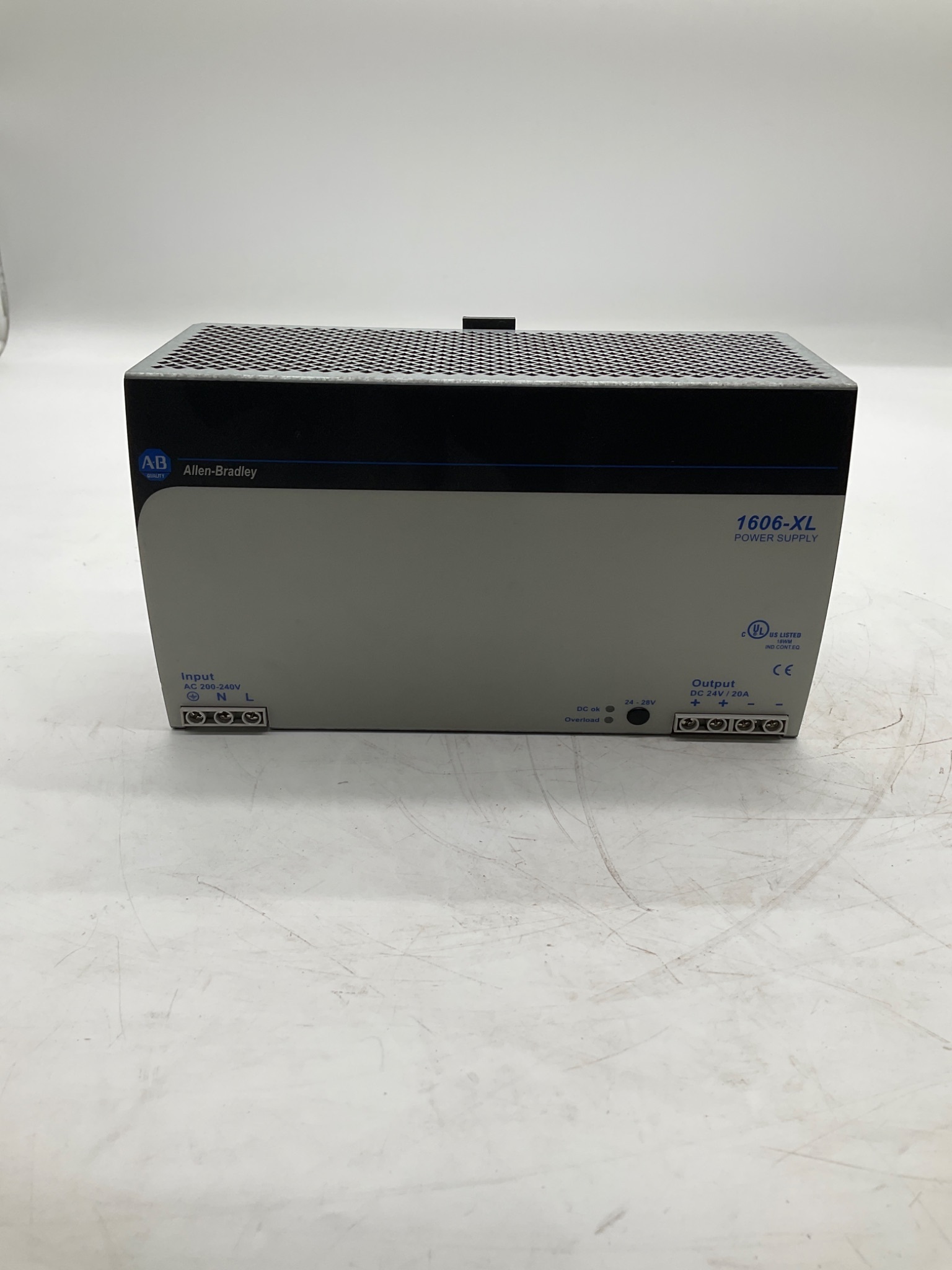 ALLEN-BRADLEY 1606-XL480E XL Series Power Supply 24VDC 20A 480W NEW 0