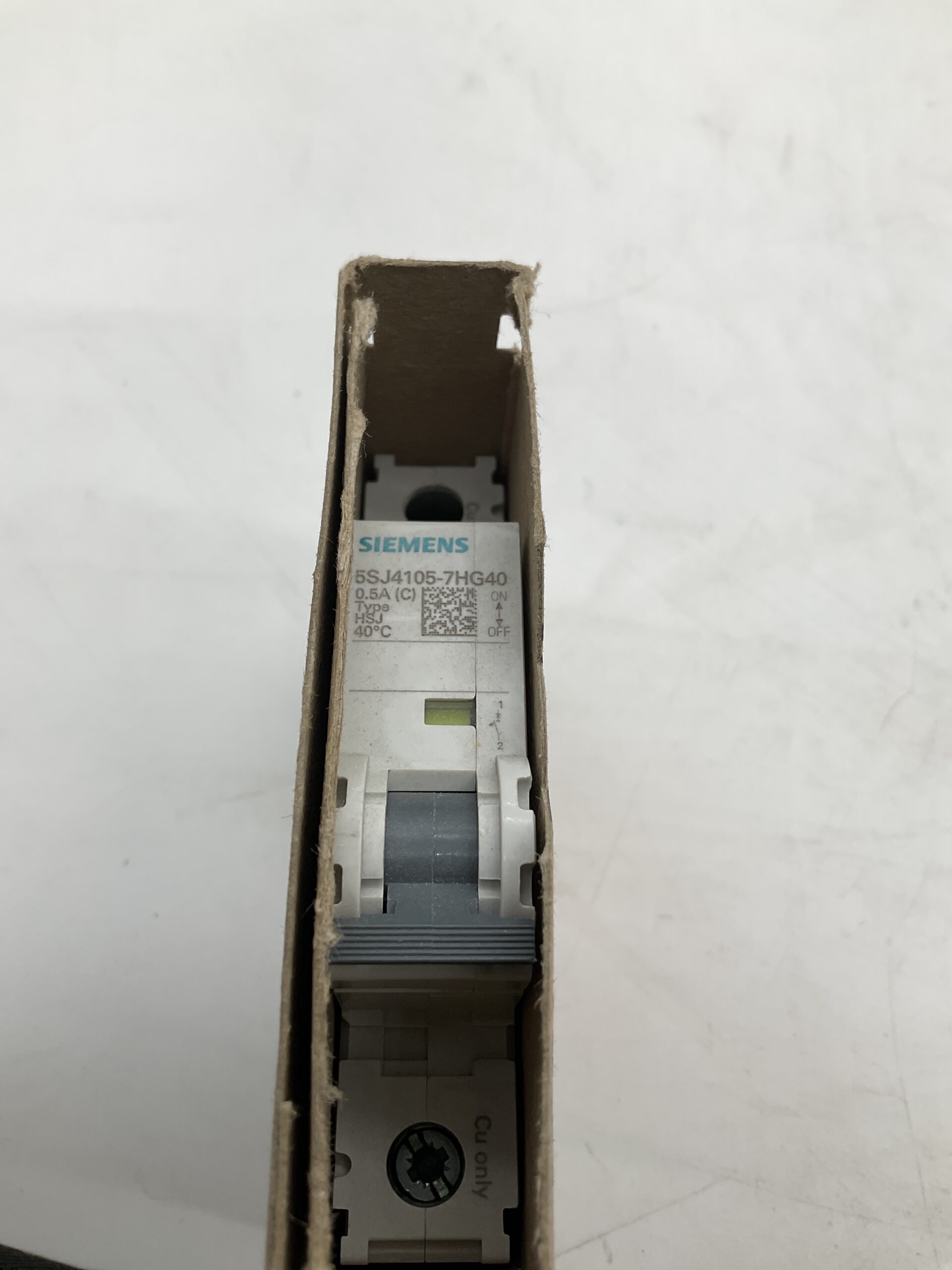 SIEMENS 5SJ4105-7HG40 Miniature Circuit Breaker 0.5A 1-Pole C Curve NEW 2