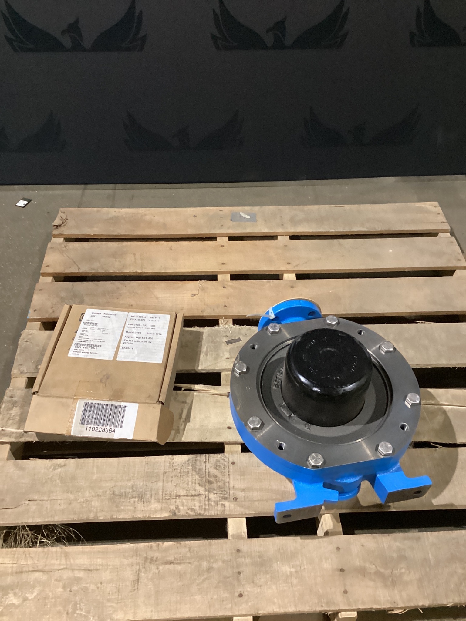 GOULDS 3196 MTX Rotating Assembly w/ 0100-593-1203 10in 316SS Impeller NEW 0