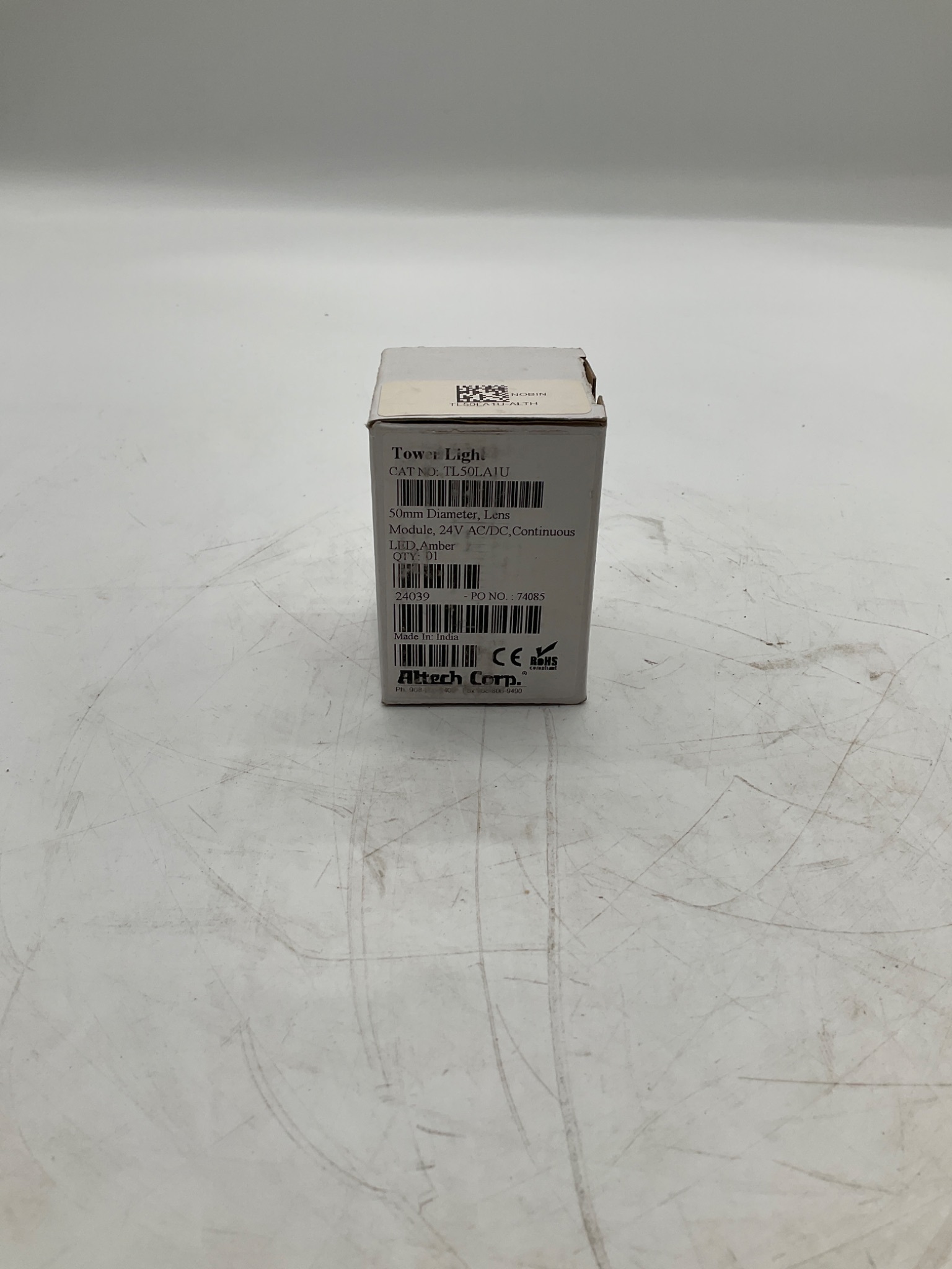 ALTECH CORP TL50LA1U Tower Light LED Amber 24VAC/DC 50mm NEW 0