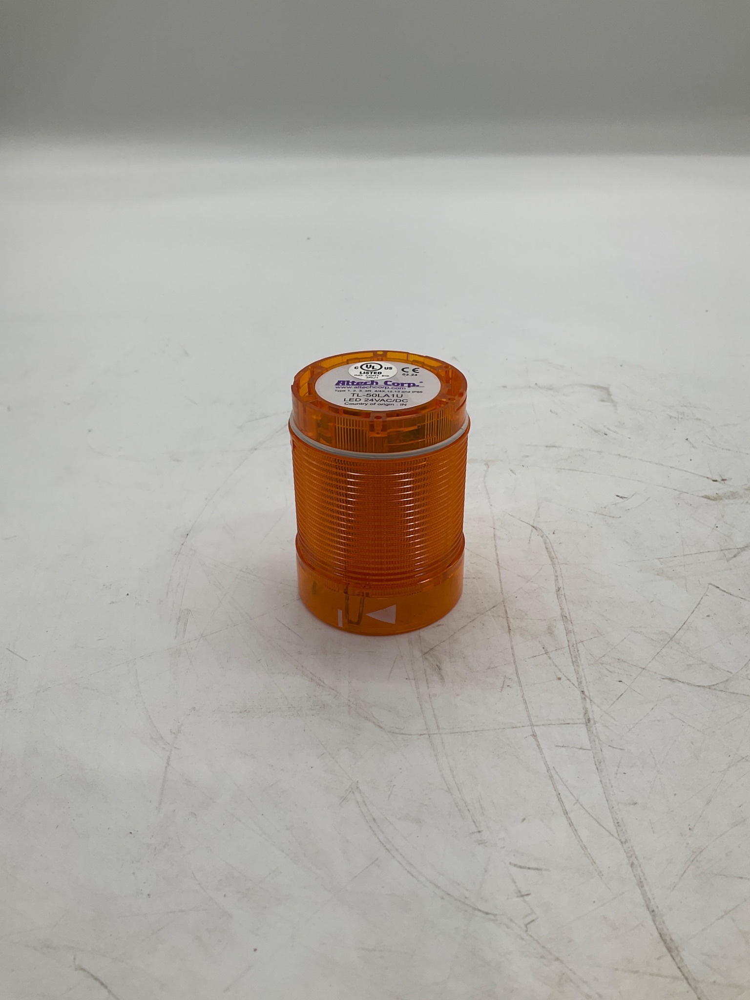 ALTECH CORP TL50LA1U Tower Light LED Amber 24VAC/DC 50mm NEW 2