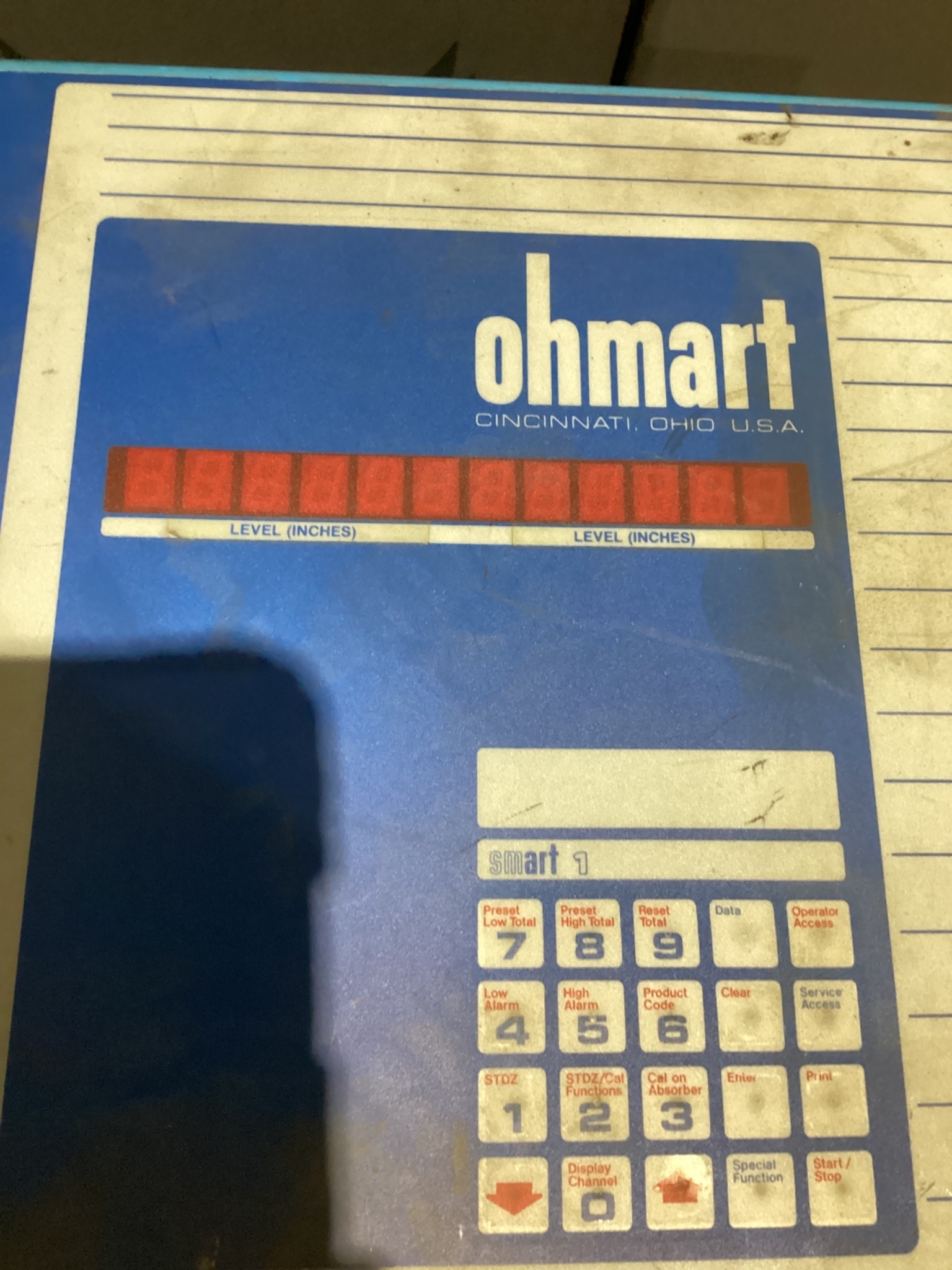 OHMART SMART 1 Radiation Gauge Controller USED 4