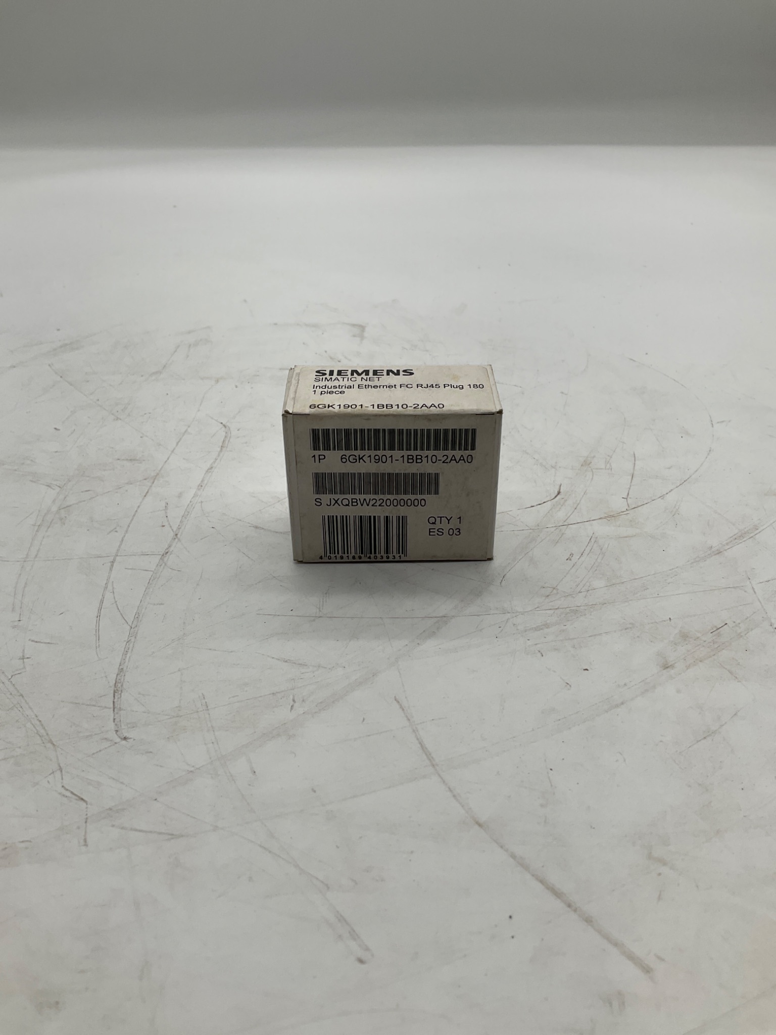 SIEMENS 6GK1901-1BB10-2AA0 Industrial Ethernet FC RJ45 Plug 180° NEW 0