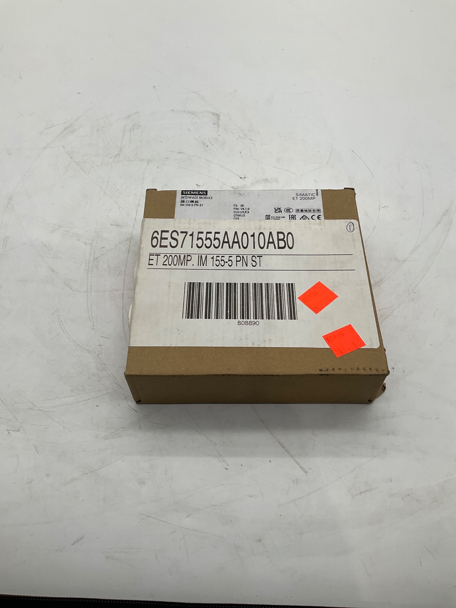 SIEMENS 6ES7155-5AA01-0AB0 ET 200MP IM 155-5 PN ST Interface Module NEW 0