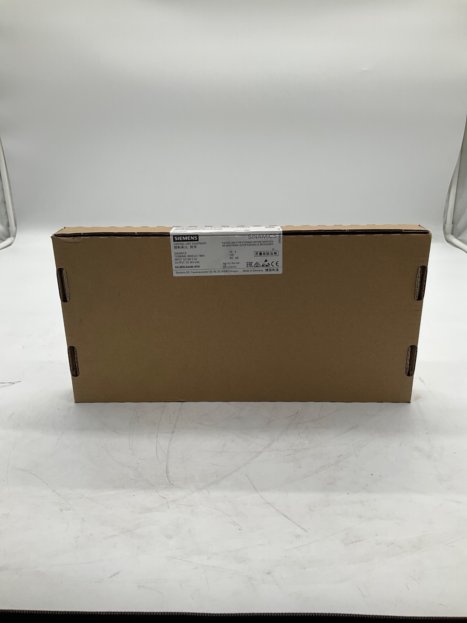 SIEMENS 6SL3055-0AA00-3PA1 SINAMICS Terminal Module TM41 NEW 2
