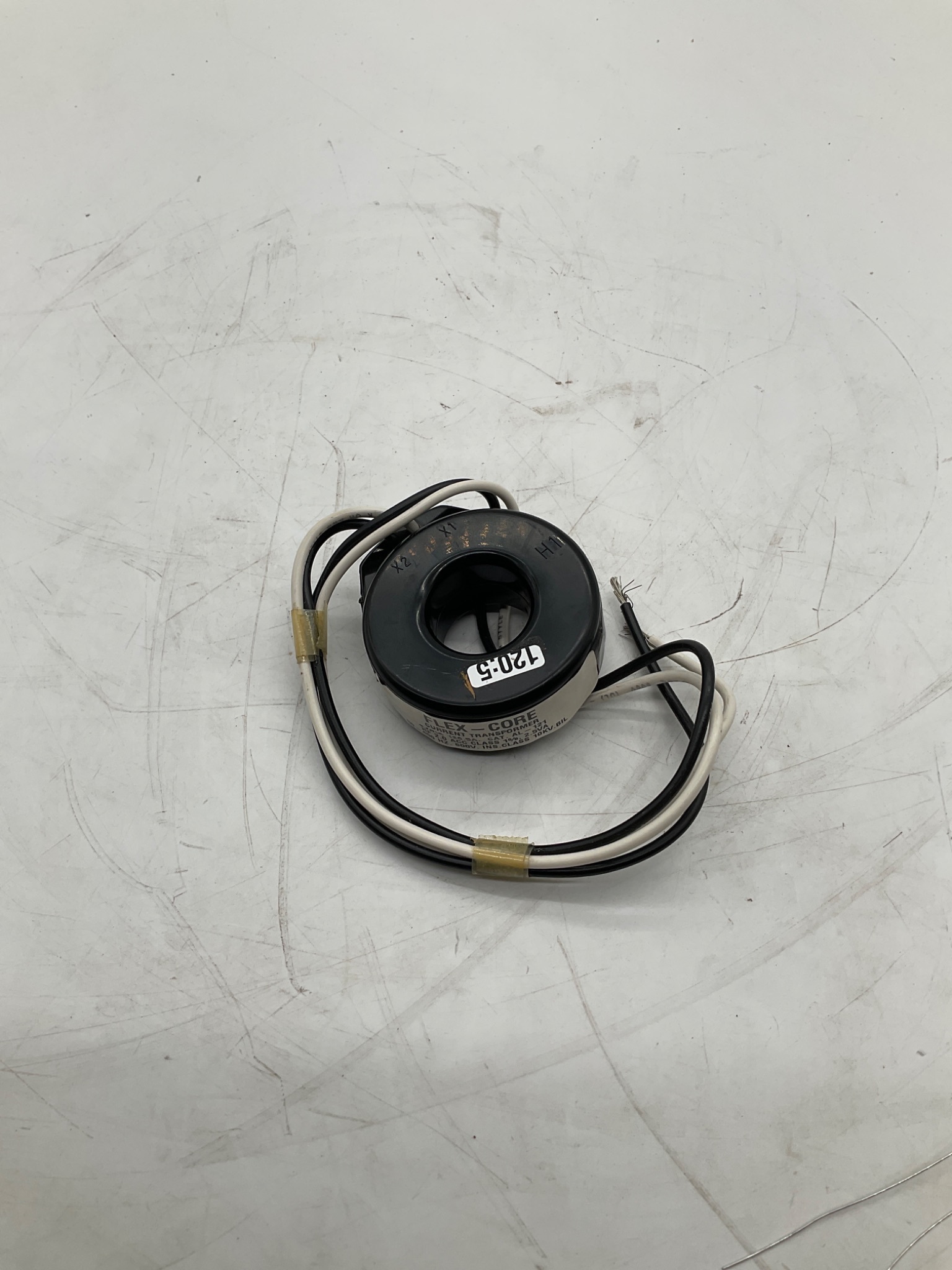 FLEX-CORE AL-121 Current Transformer 120:5 Ratio NEW 2